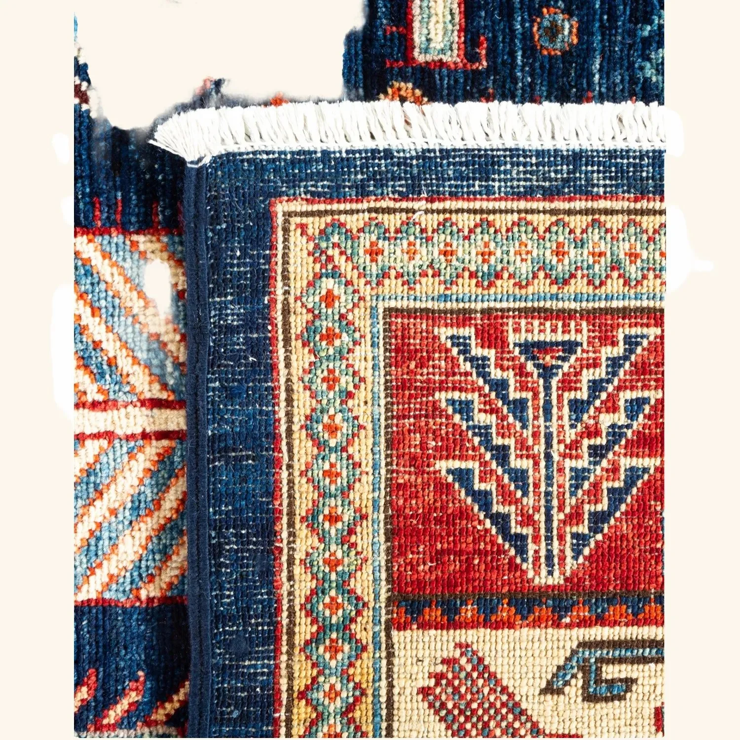 Multi Traditional Wool Rug - 8' x 10'5" - Image 5