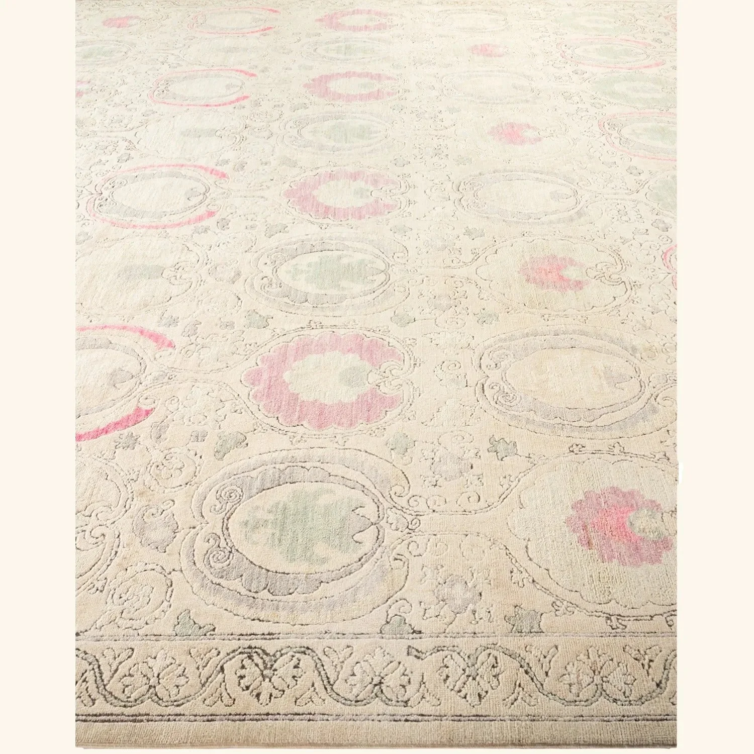 Multi Transitional Wool Rug - 10' x 14'4" - Image 4