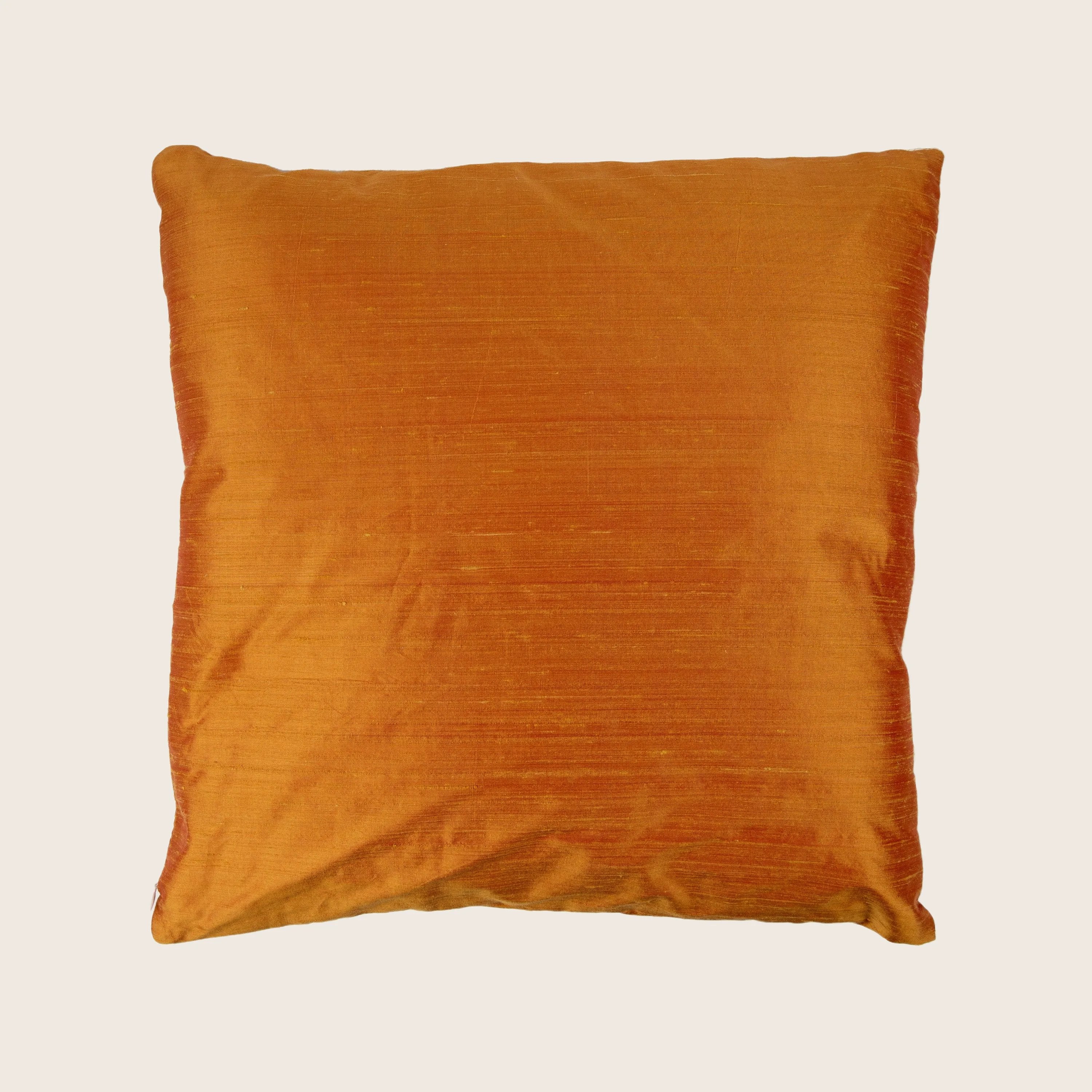 Dupioni Pumpkin Pillow