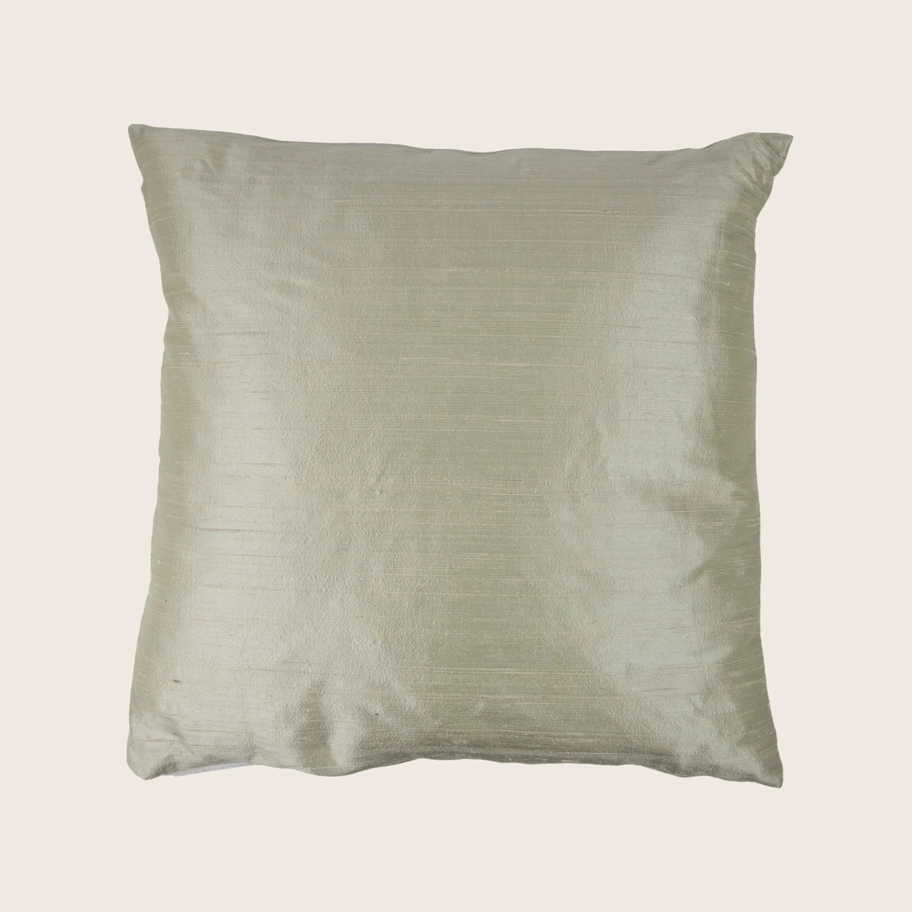 Dupioni Silver Sage Pillow