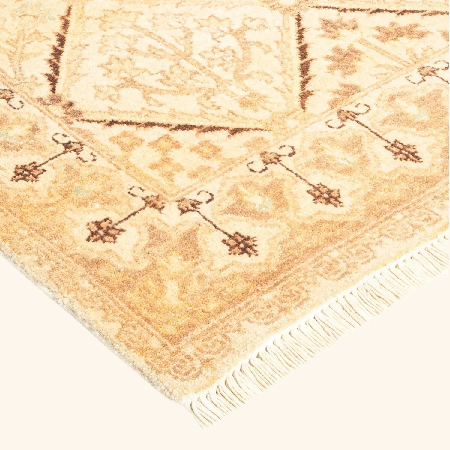 Ivory Transitional Wool Runner - 2'7" x 11'7" - Image 2