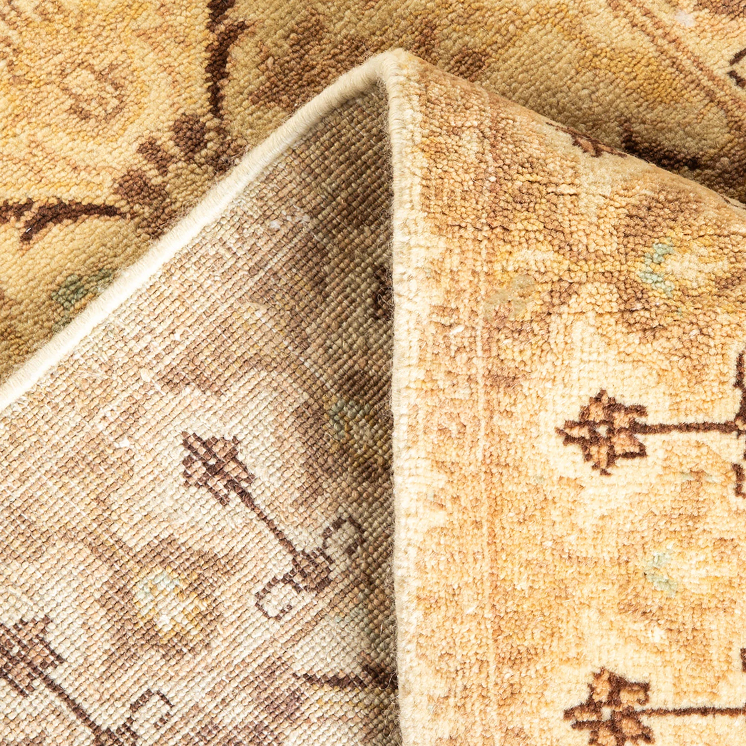 Ivory Transitional Wool Runner - 2'7" x 11'7" - Image 7