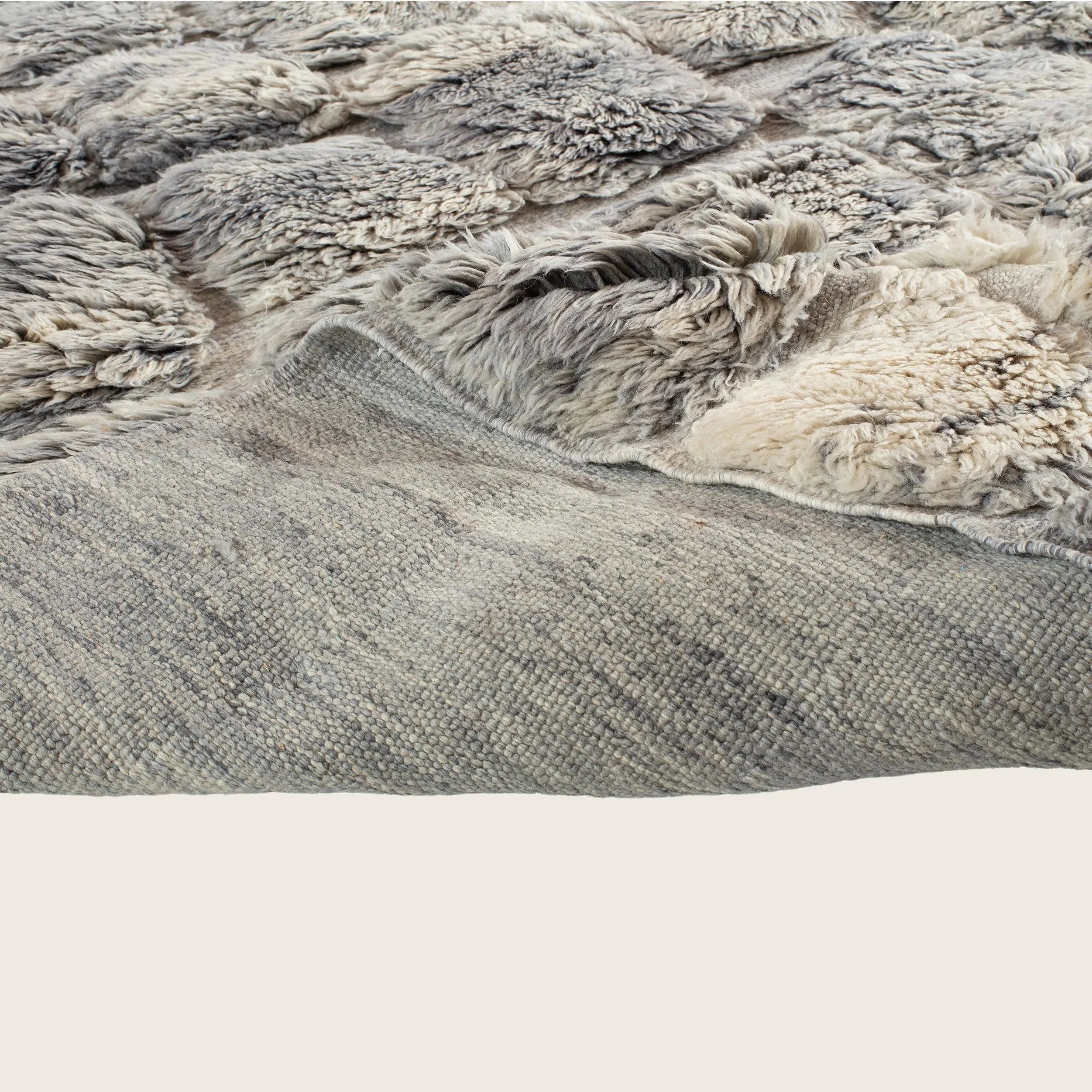 Silver Wool Rug - 10'2" x 13'11" - Image 3