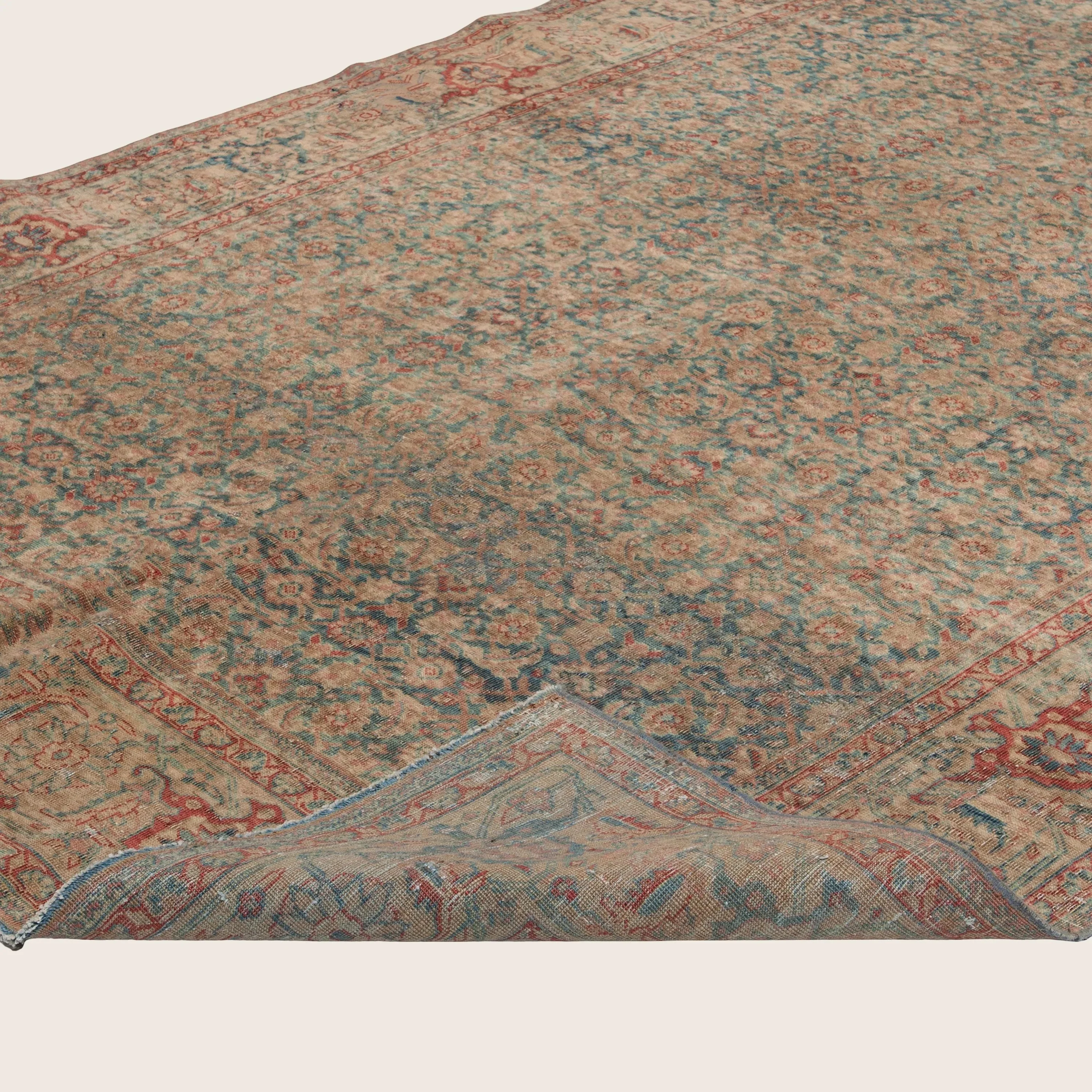 Grey Vintage Traditional Wool Runner - 6'6" x 22' - Image 4