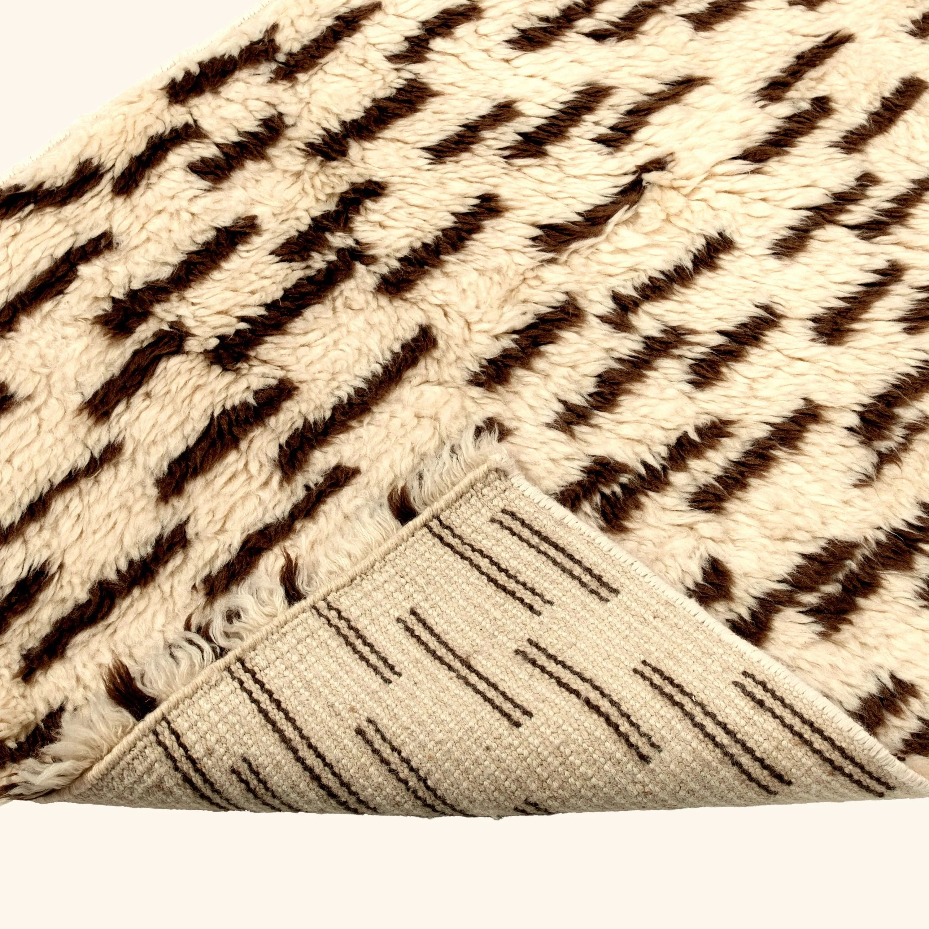 Brown Moroccan Style Runner - 3'2" x 11'10" - Image 4