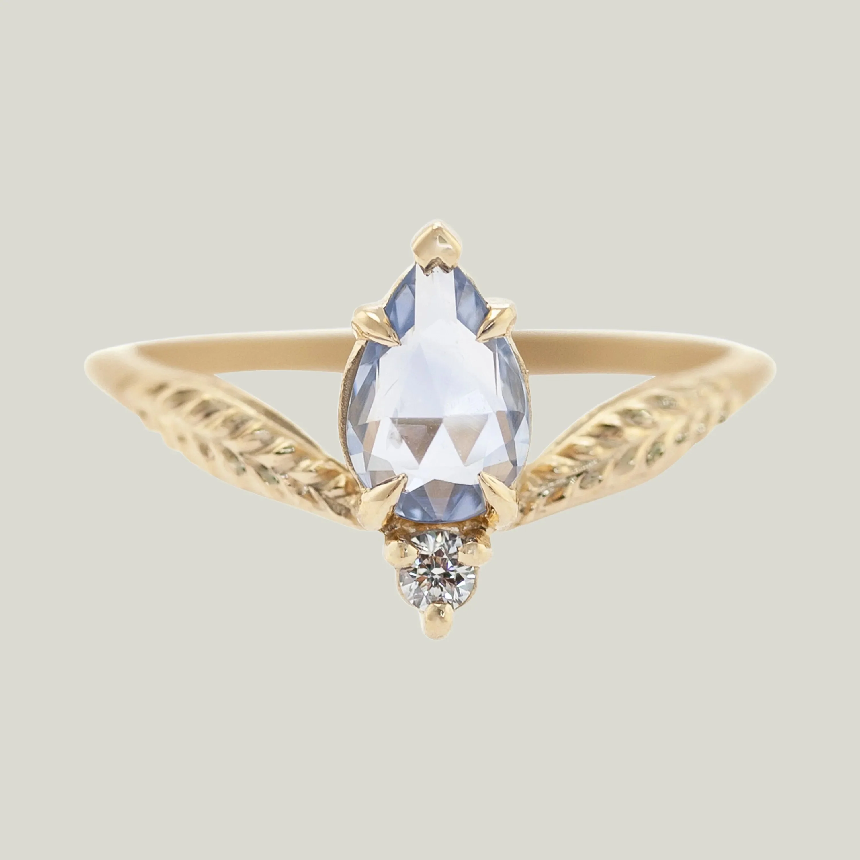 Evergreen Tulip Cherie Engagement Ring