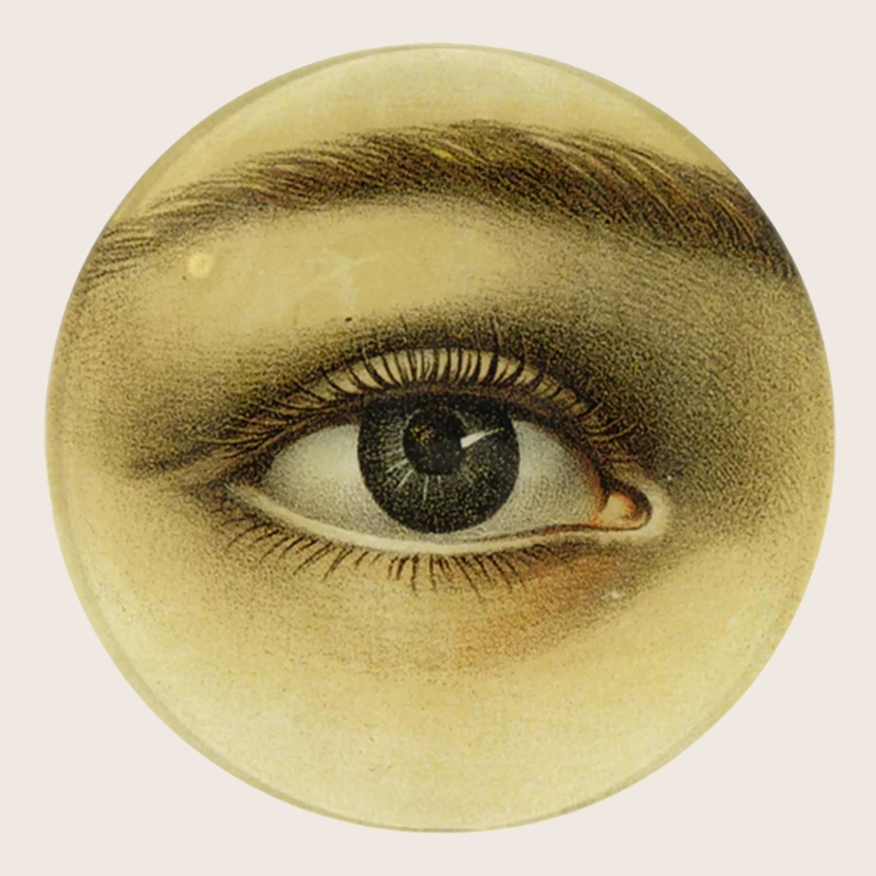 Eye Round Plate