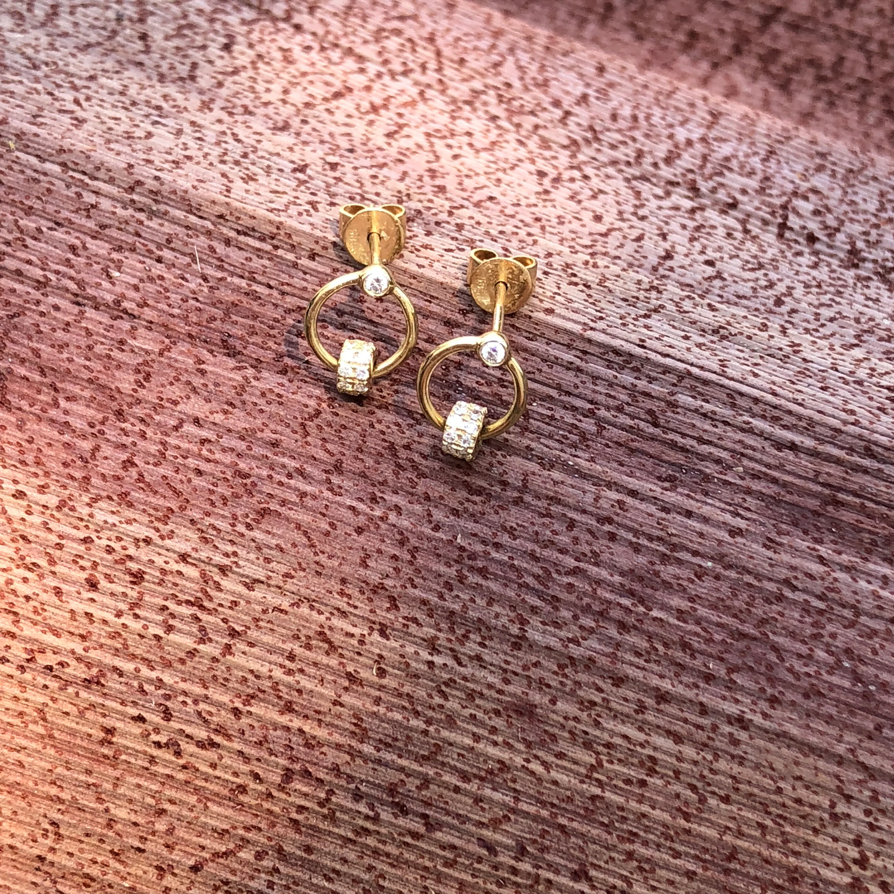 Fairy Dust Small Stud Earring - Image 2