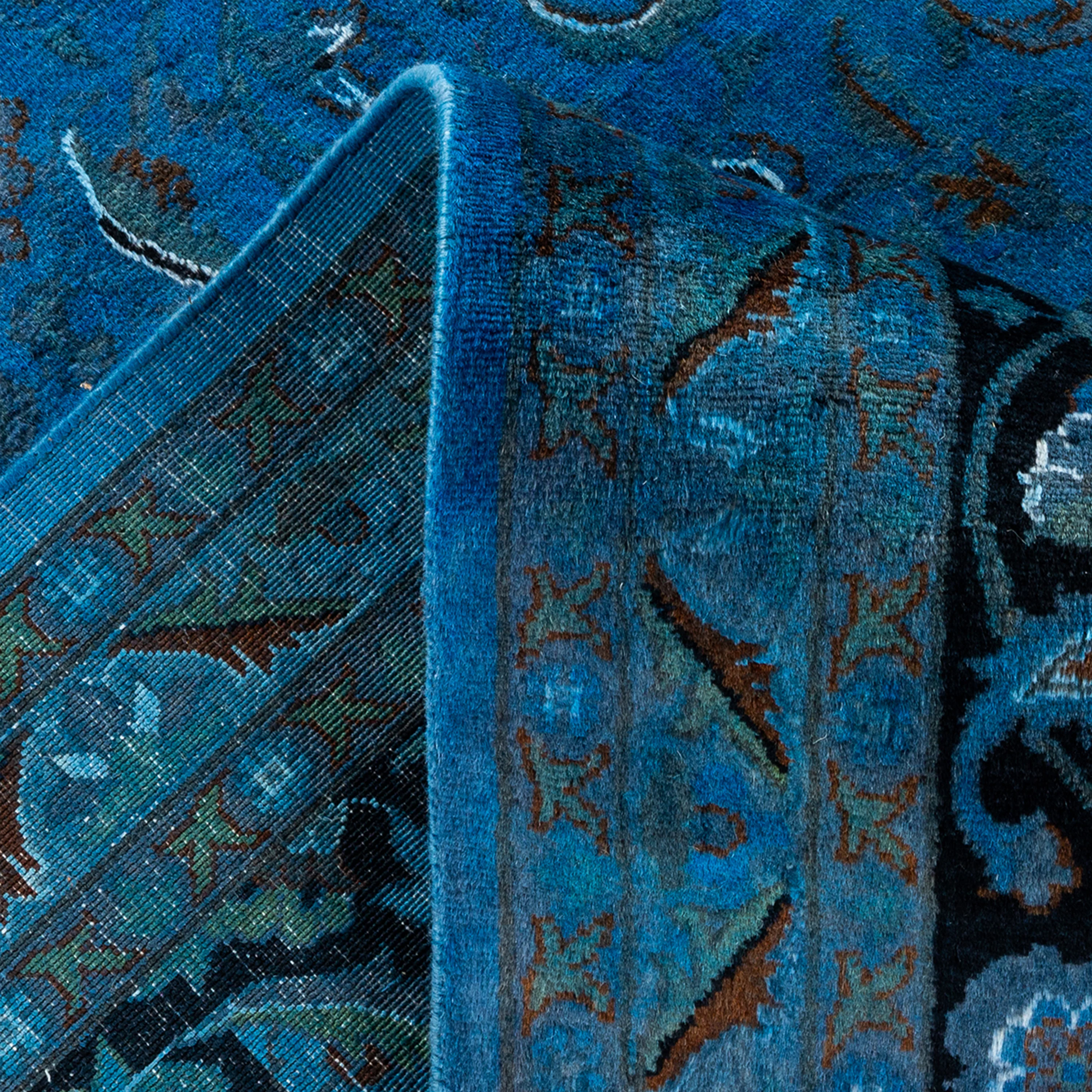 Blue Samsara Wool Rug - 10' 1" x 14' 6" - Image 5