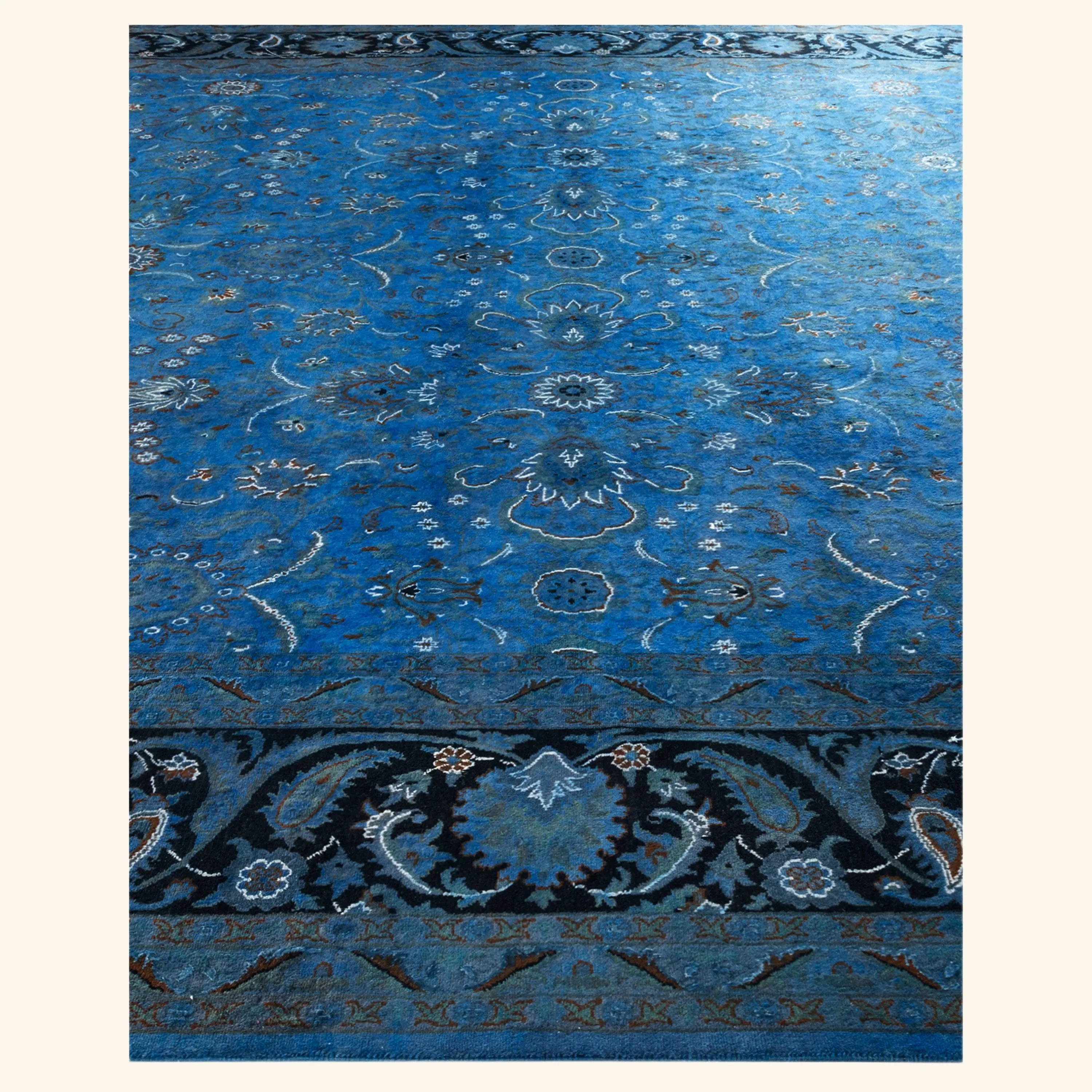 Blue Samsara Wool Rug - 10' 1" x 14' 6" - Image 7