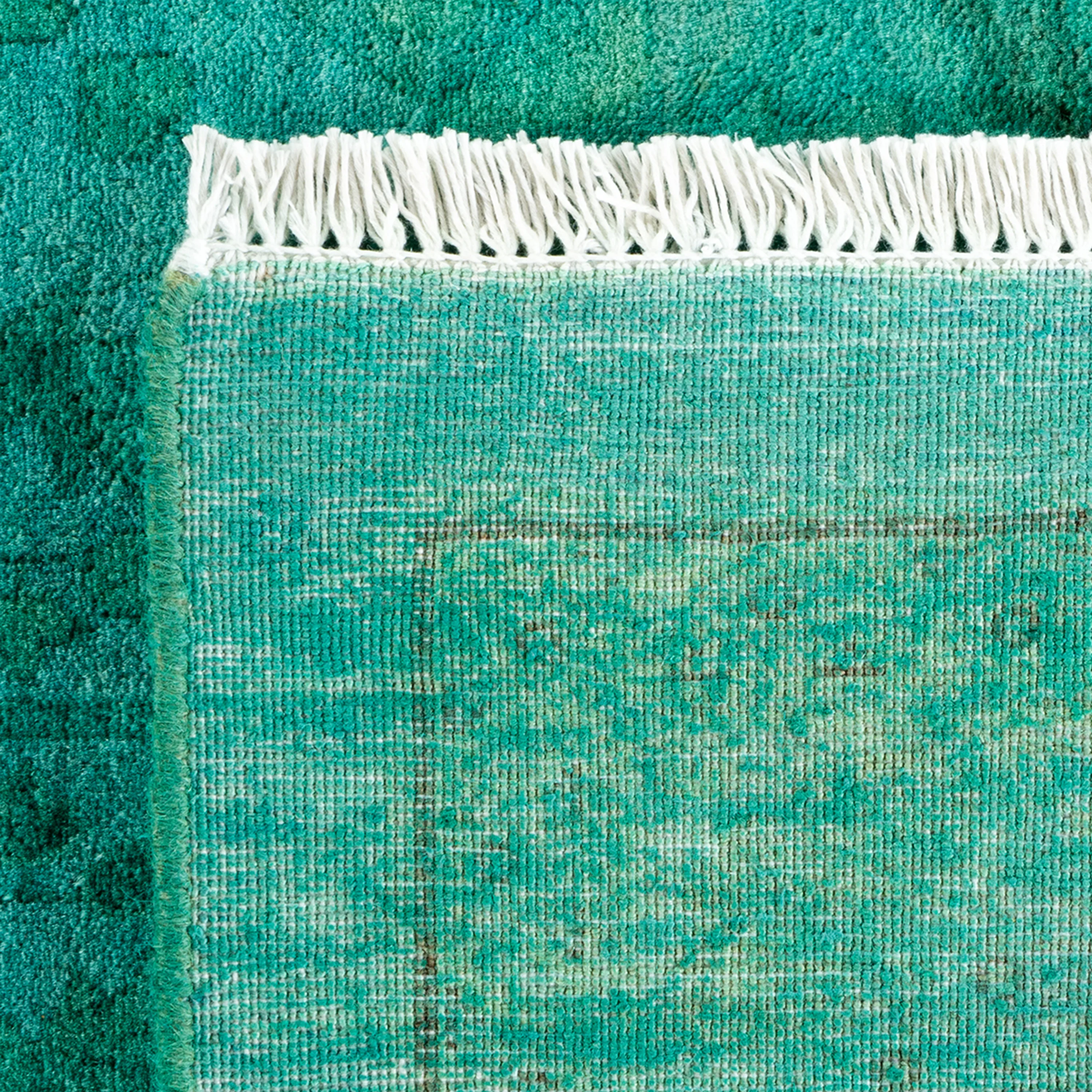 Green Samsara Wool Rug - 8' 3" x 10' 2" - Image 6