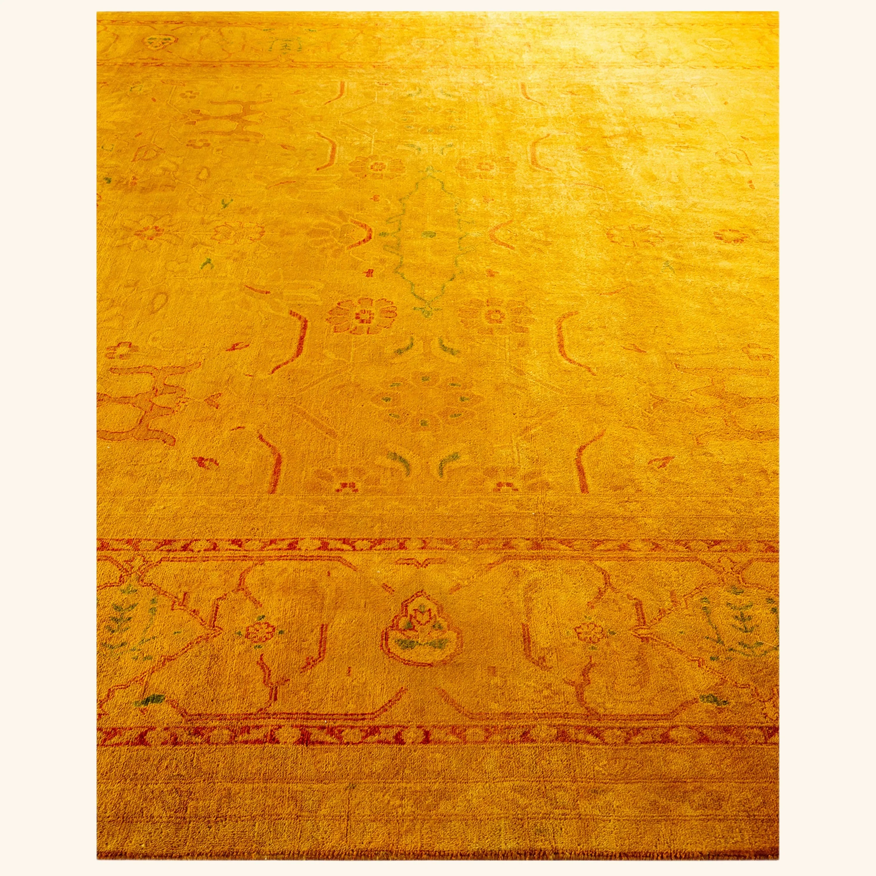 Gold Samsara Wool Rug - 8' 0" x 9' 8" - Image 7