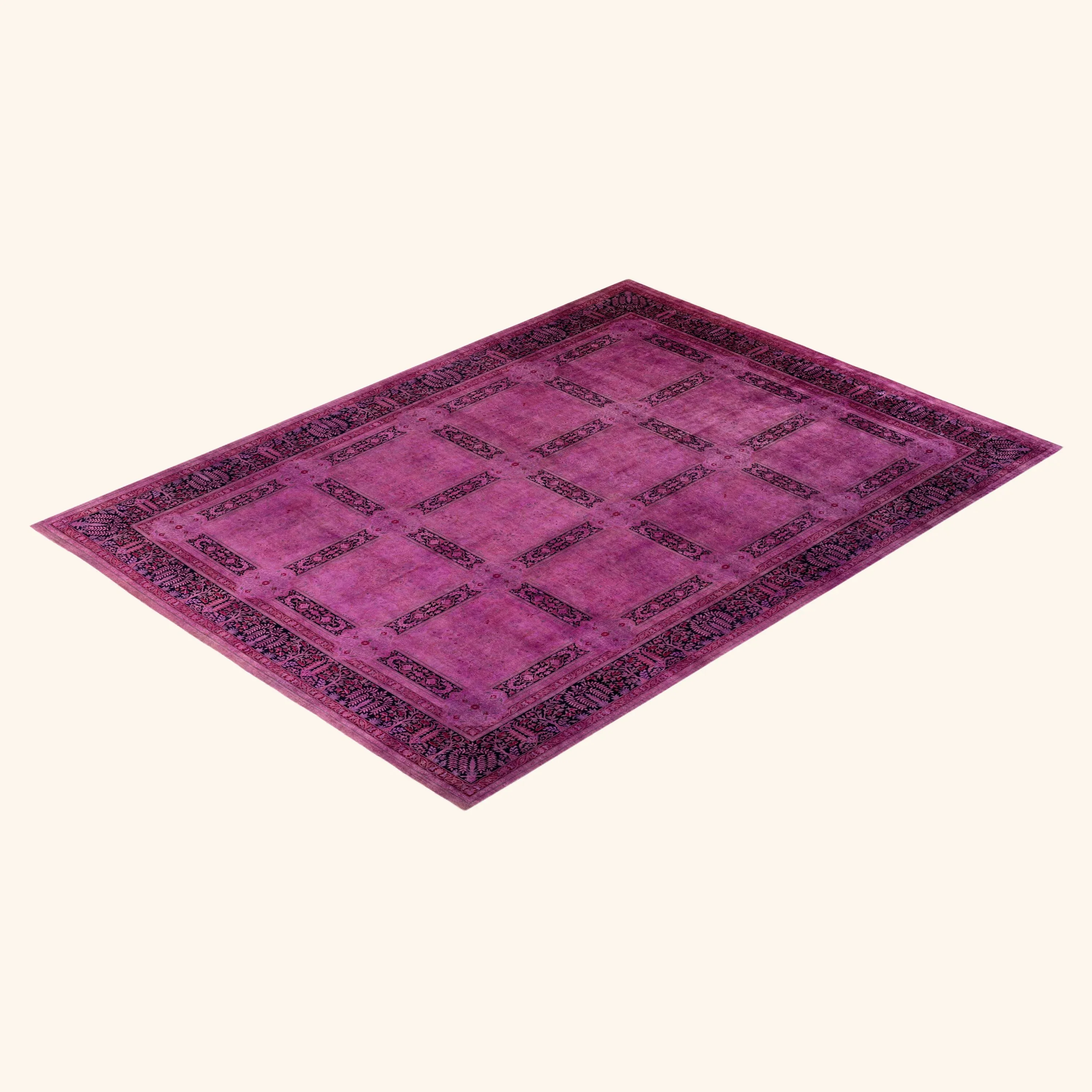 Purple Samsara Wool Rug - 10' 3" x 13' 10" - Image 3