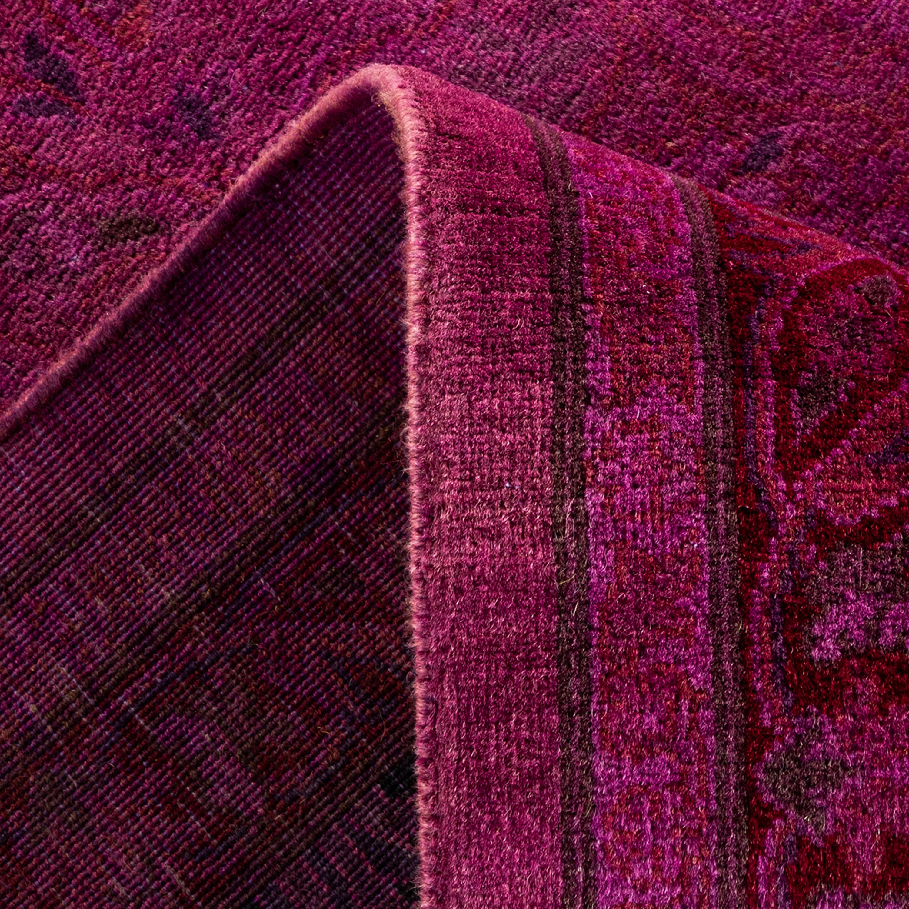 Purple Samsara Wool Rug - 10' 3" x 13' 10" - Image 5