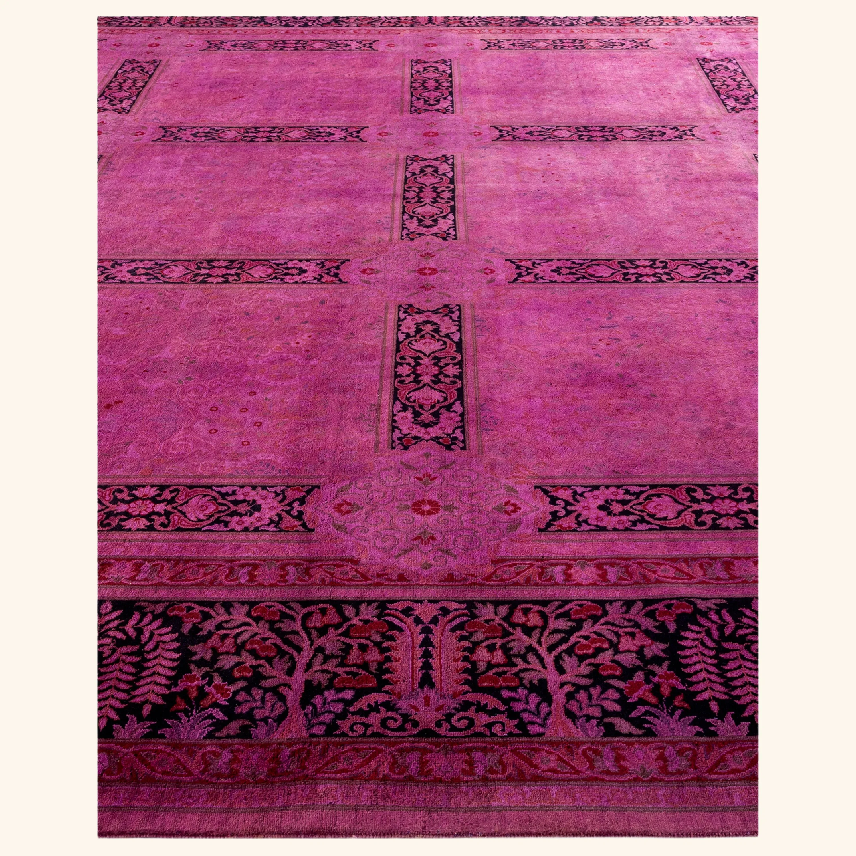 Purple Samsara Wool Rug - 10' 3" x 13' 10" - Image 7