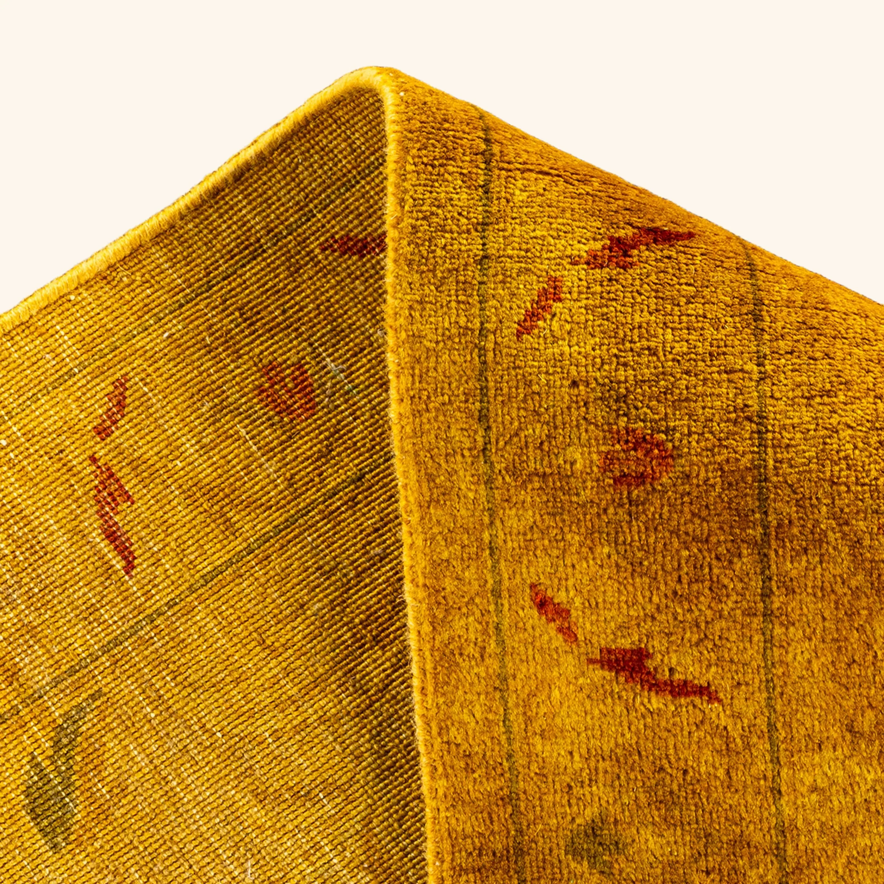 Yellow Samsara Wool Rug - 10' 1" x 13' 9" - Image 3