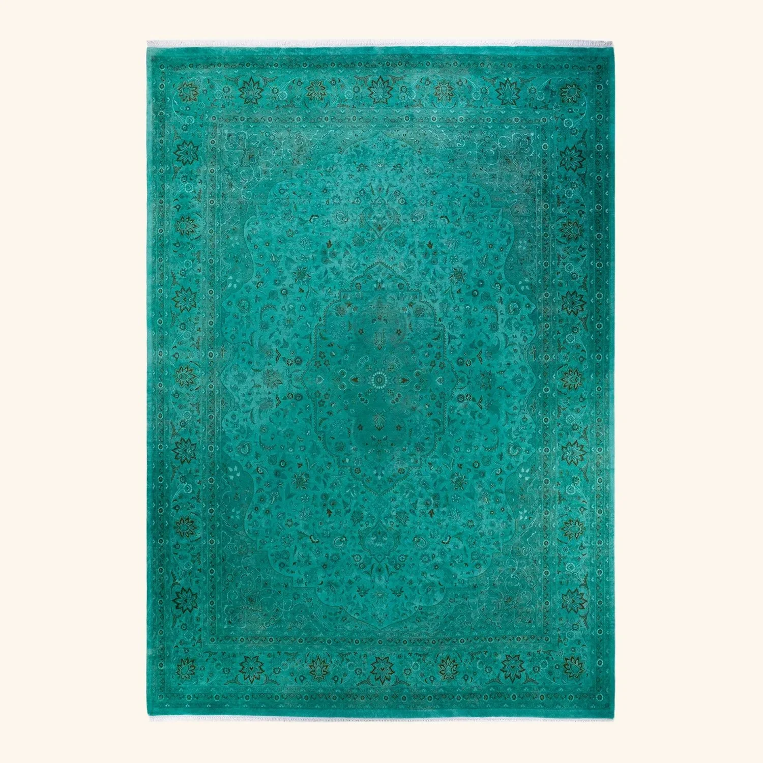 Green Samsara Wool Rug - 10'1" x 14'5"