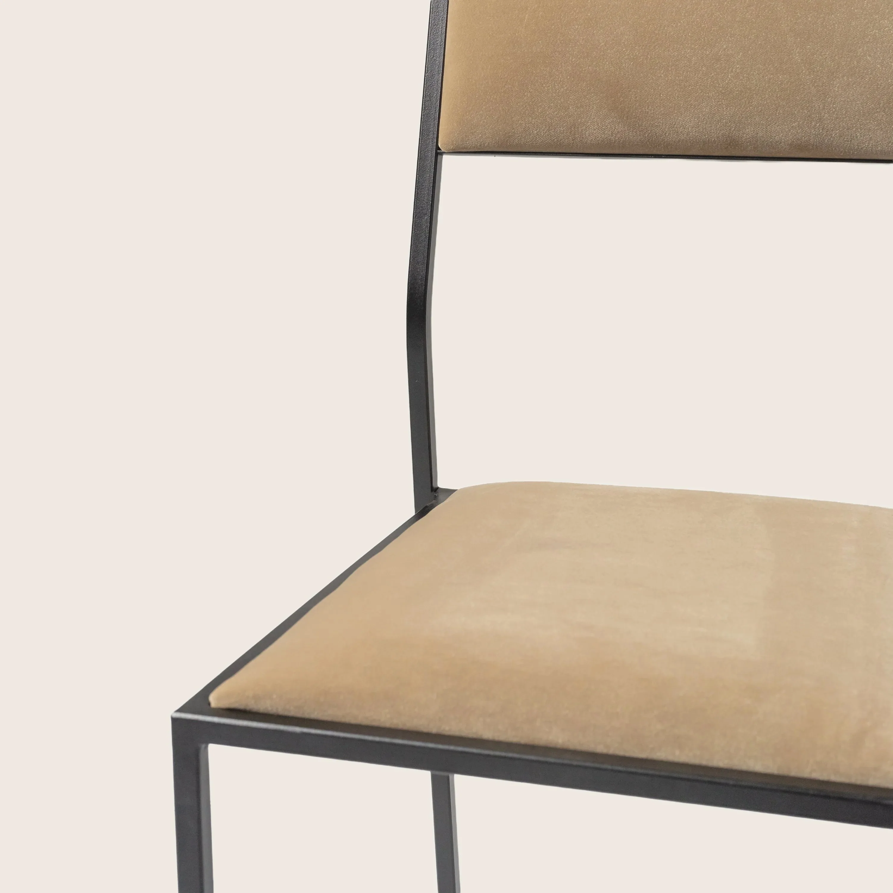 Flatiron Armless Upholstered Chair - Image 3
