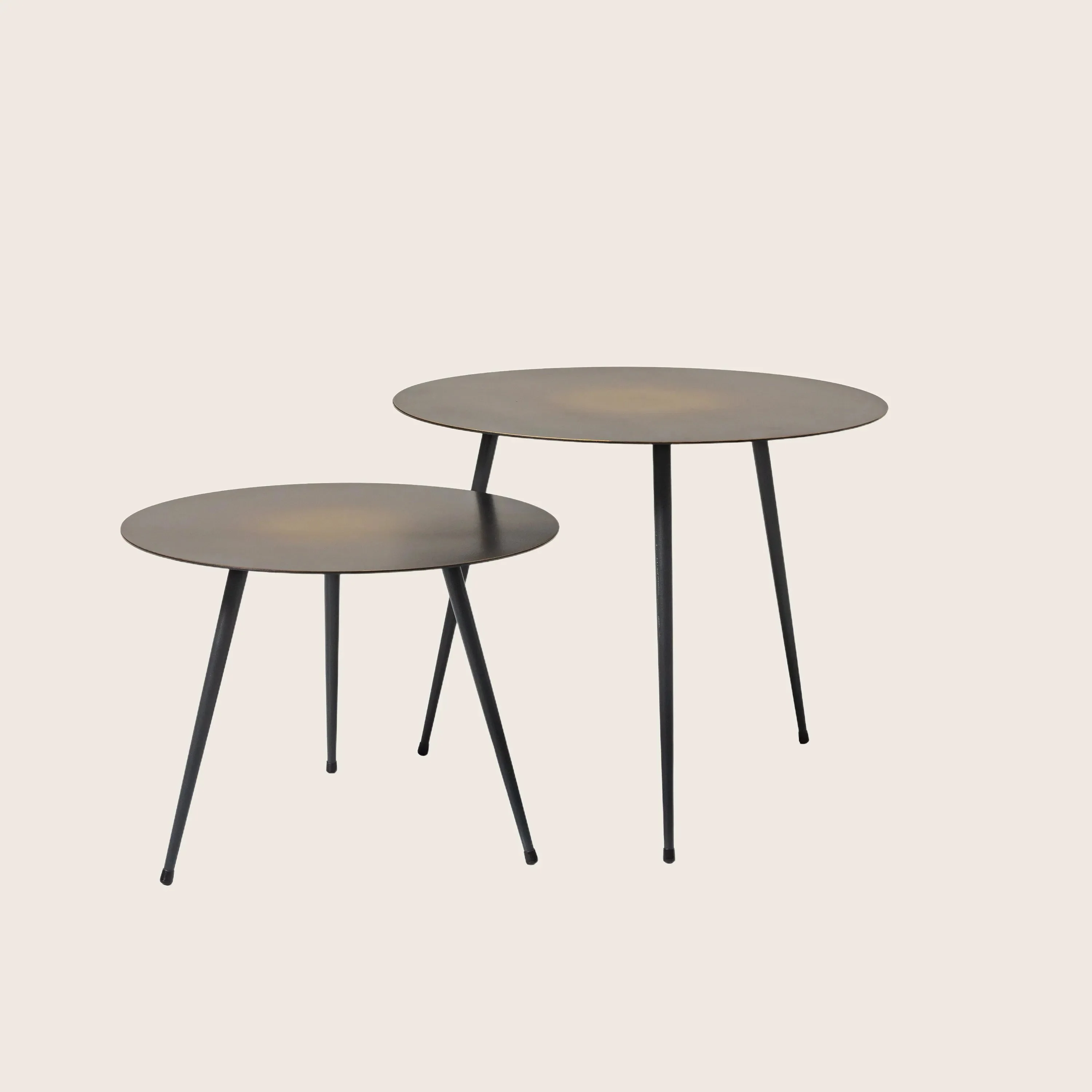 Flatiron Brass Side Table - Image 5