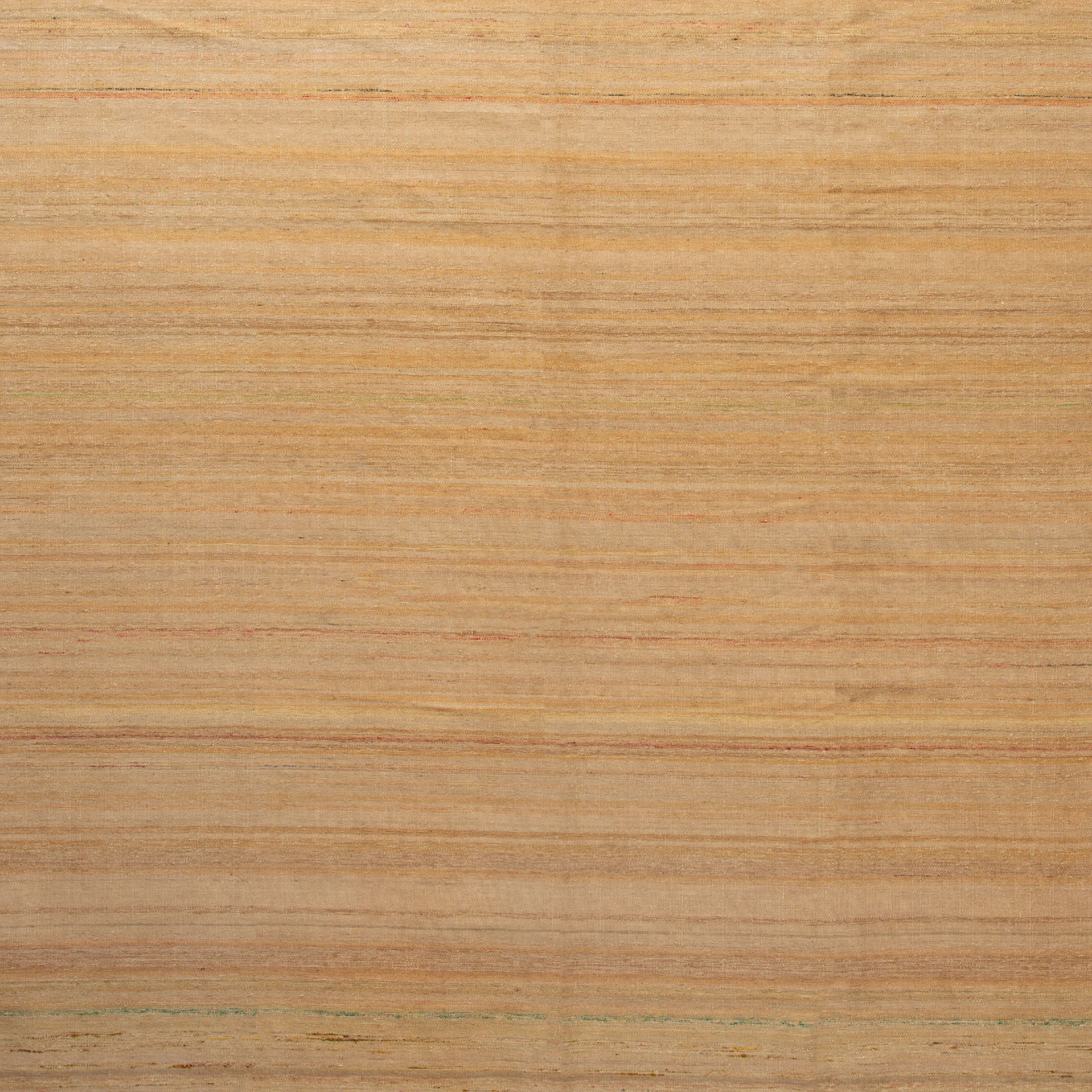 Yellow Flatweave Silk Cotton Blend Rug - 9' x 12' - Image 2