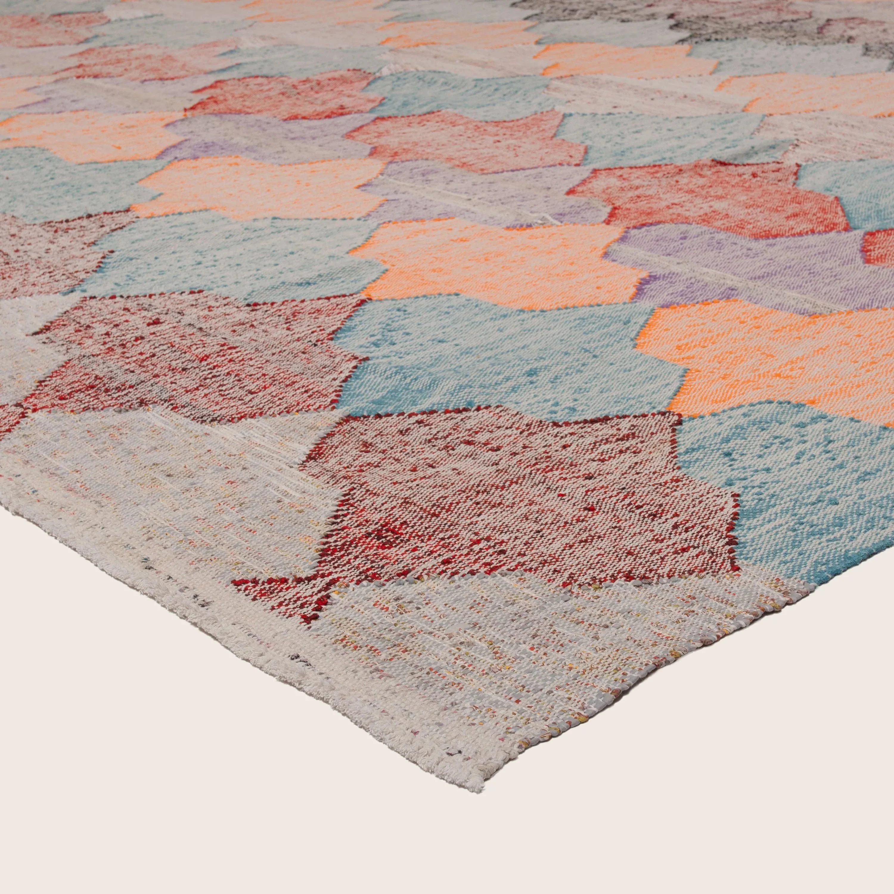 Flatweave Wool Cotton Rug - 12'x15'5" - Image 3