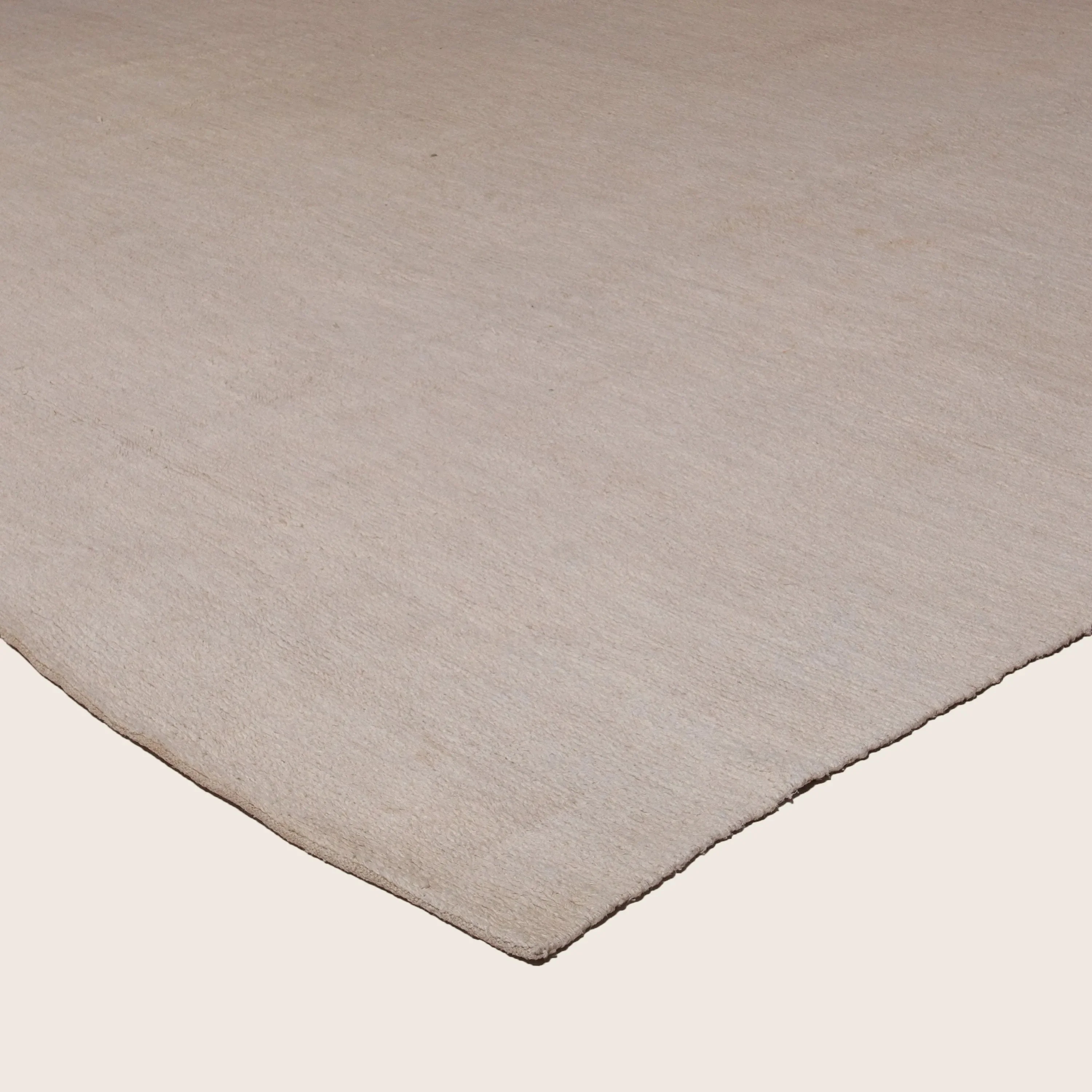 Beige Modern Wool Rug - 10'11" x 13'9" - Image 4