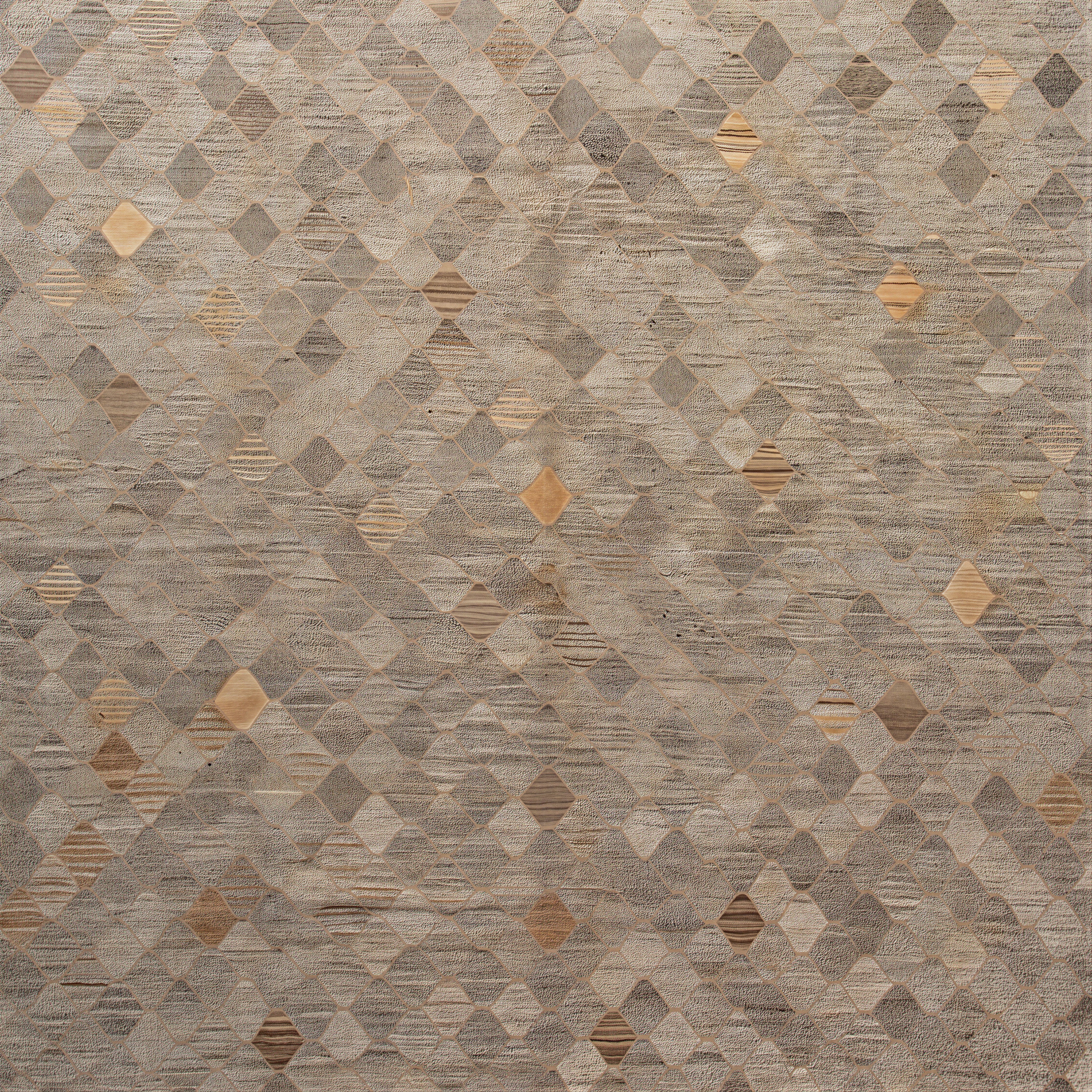 Brown Flatweave Wool Persian Rug - 9'7" x 12'9" - Image 2