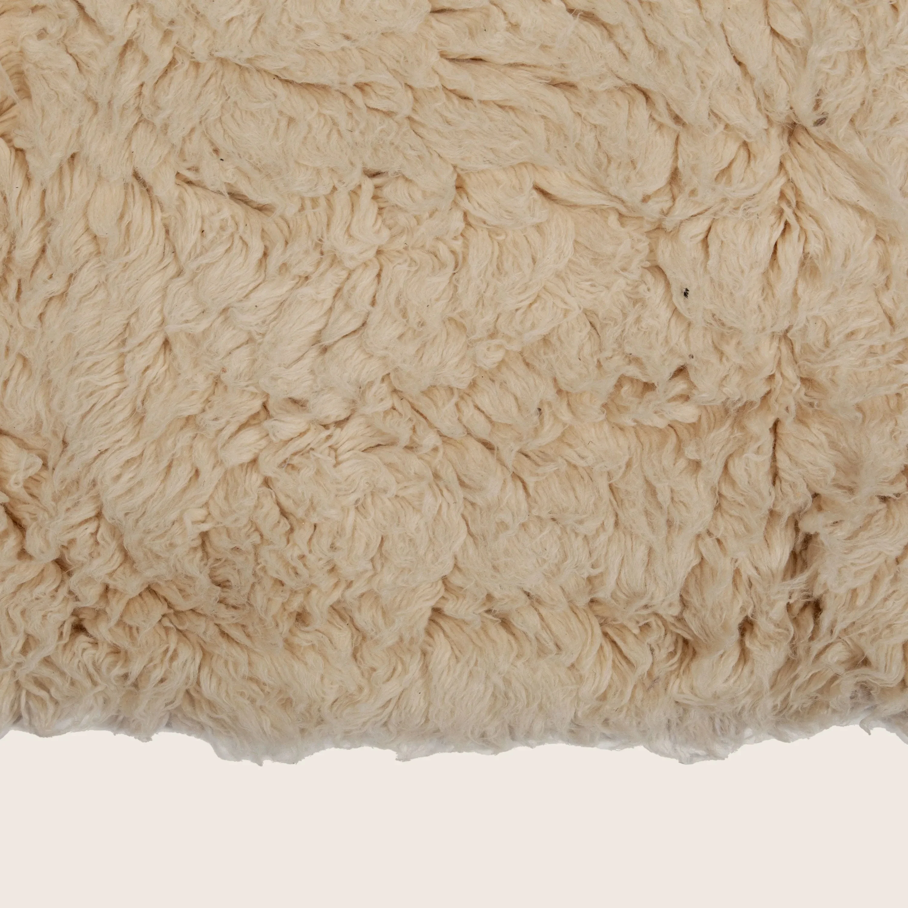 Beige Modern Wool Rug - 12' x 15' - Image 5