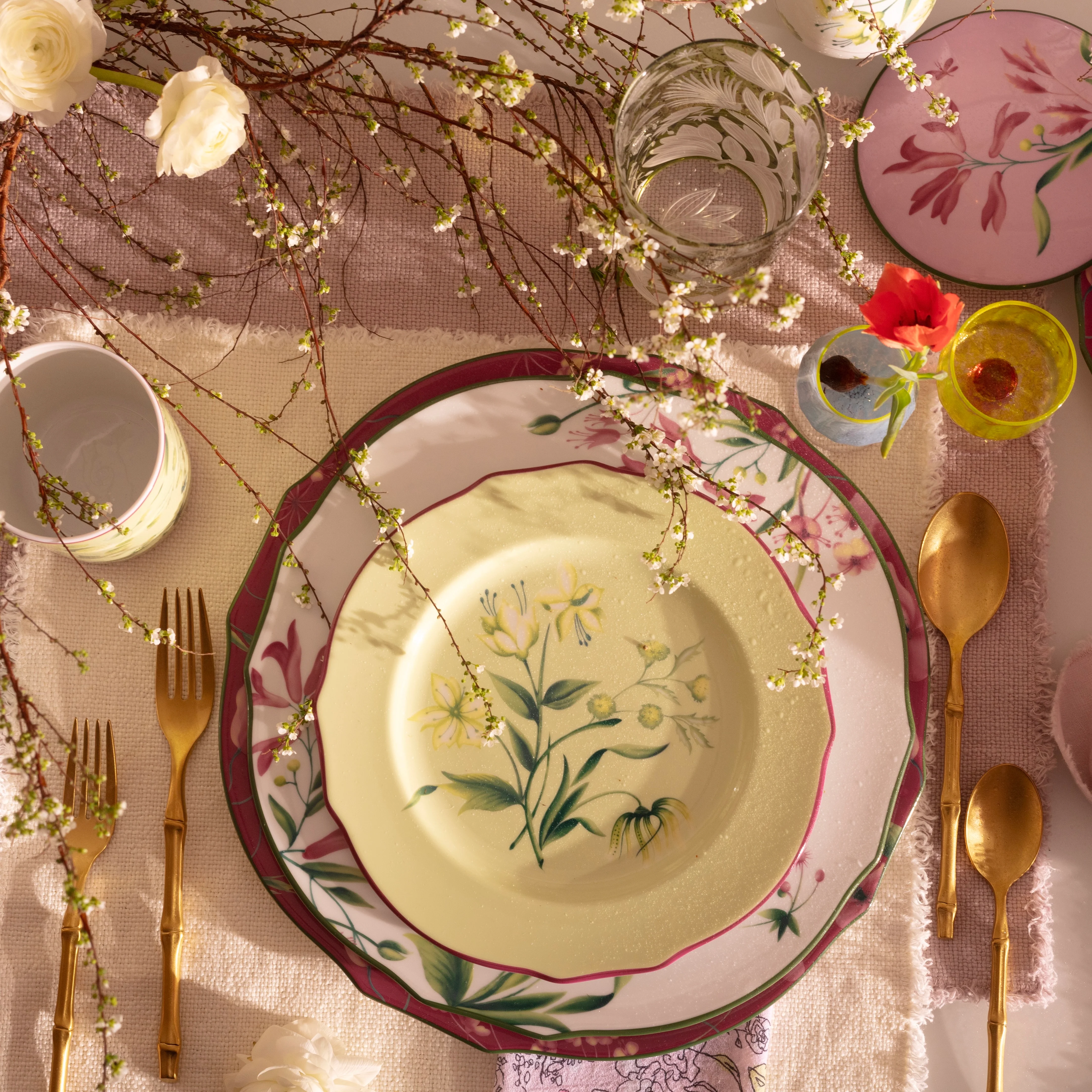 Florenza Flat Dinner Plate - Image 6