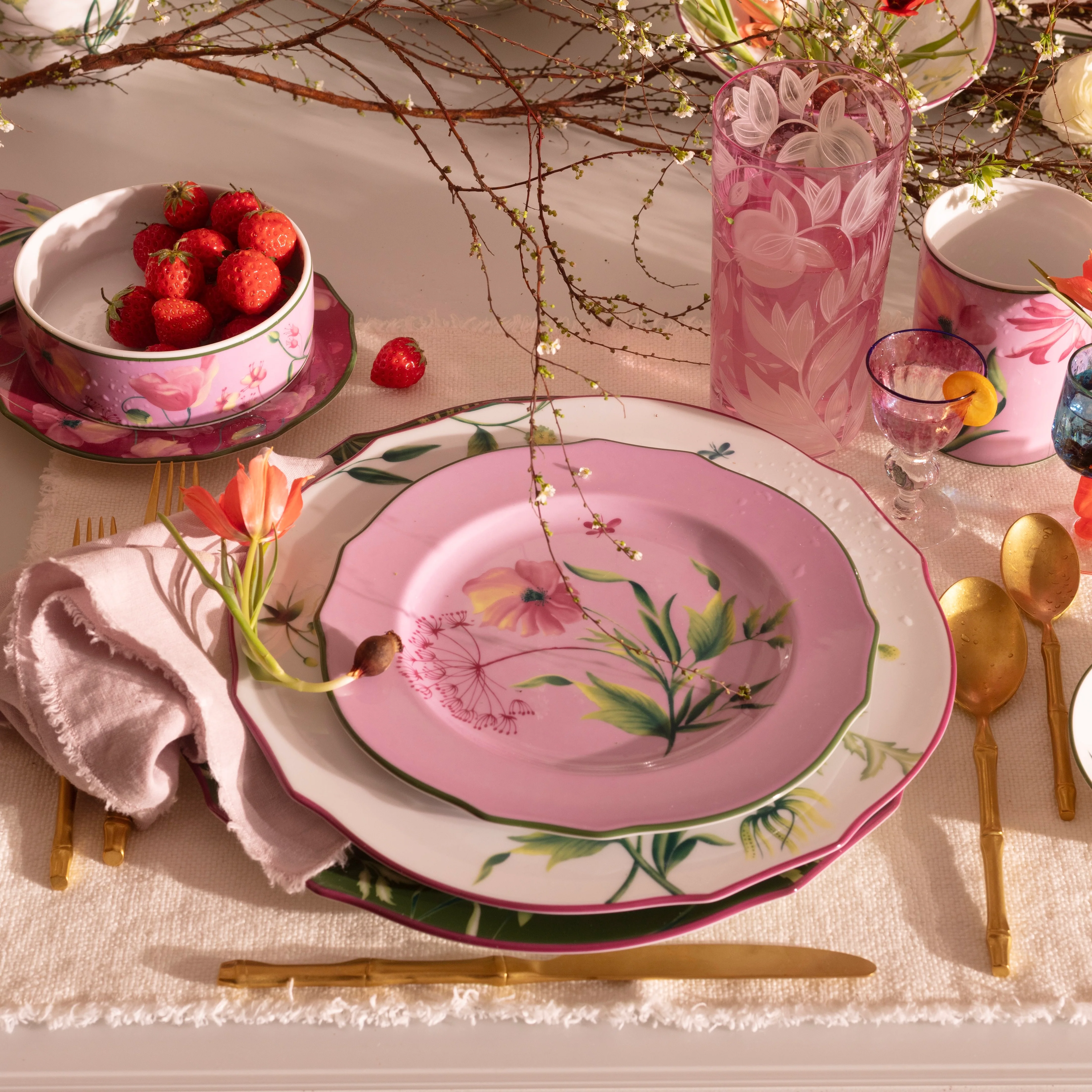 Florenza Flat Dinner Plate - Image 7