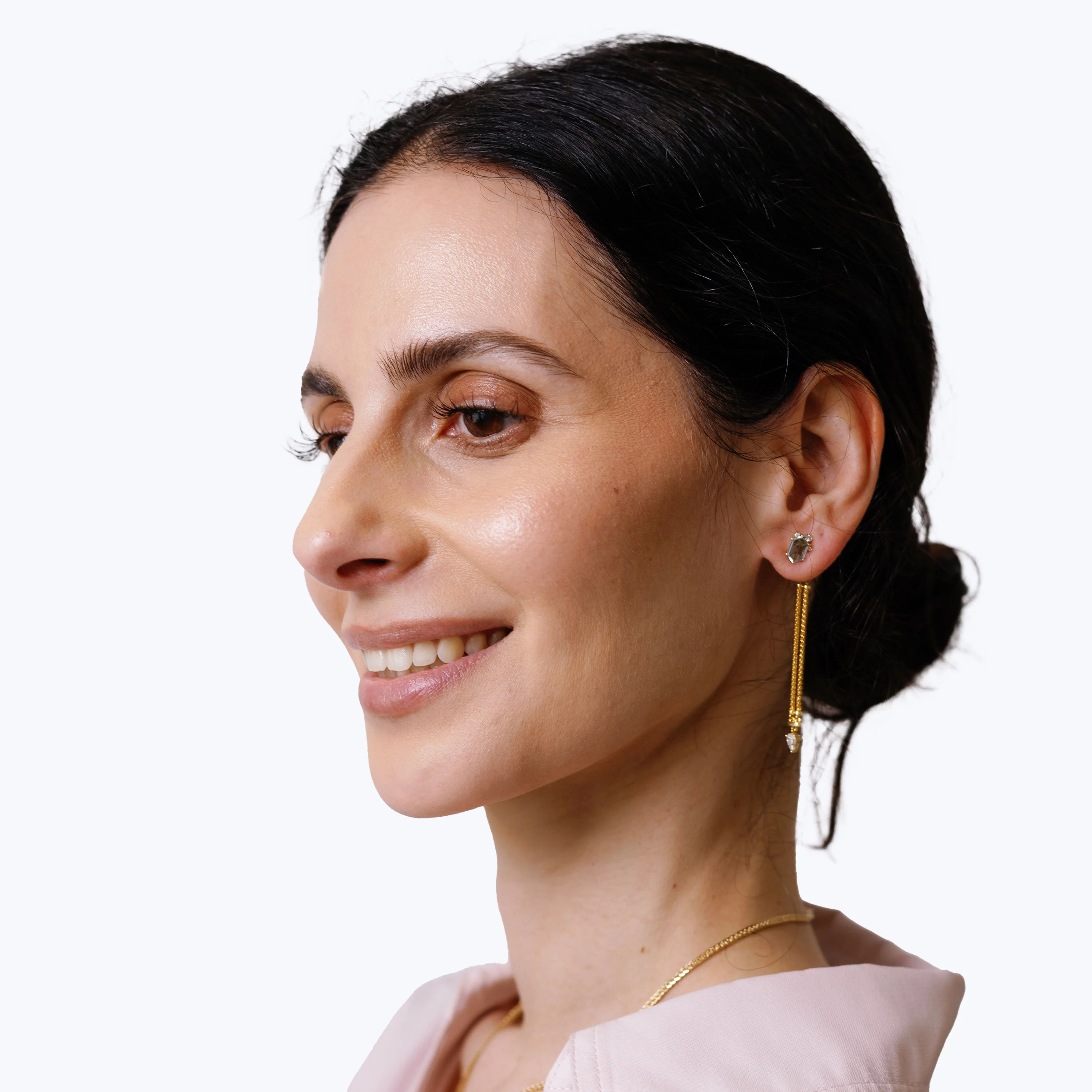 Foxtail Chain Earring Tassels - Image 3