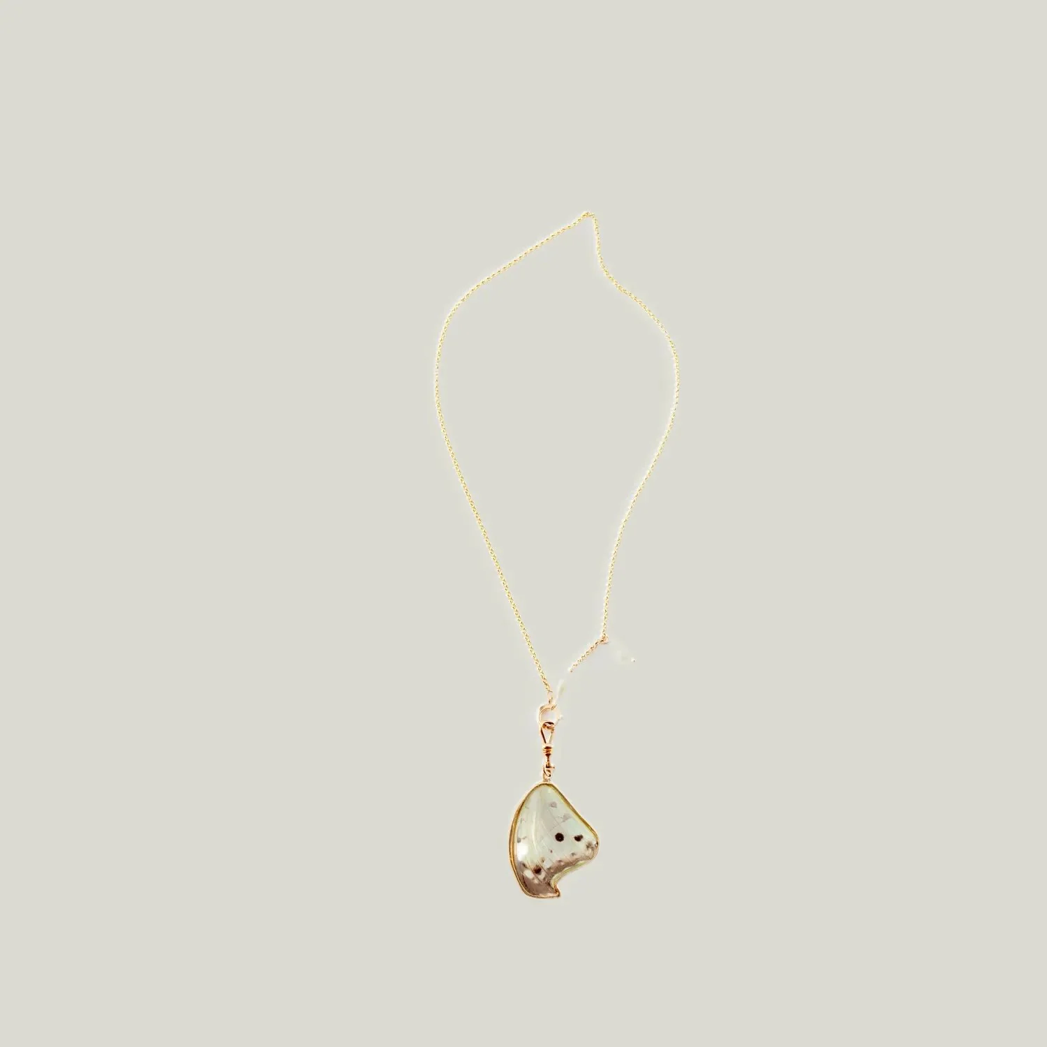 Ghost Morpho Butterfly Necklace - Image 4