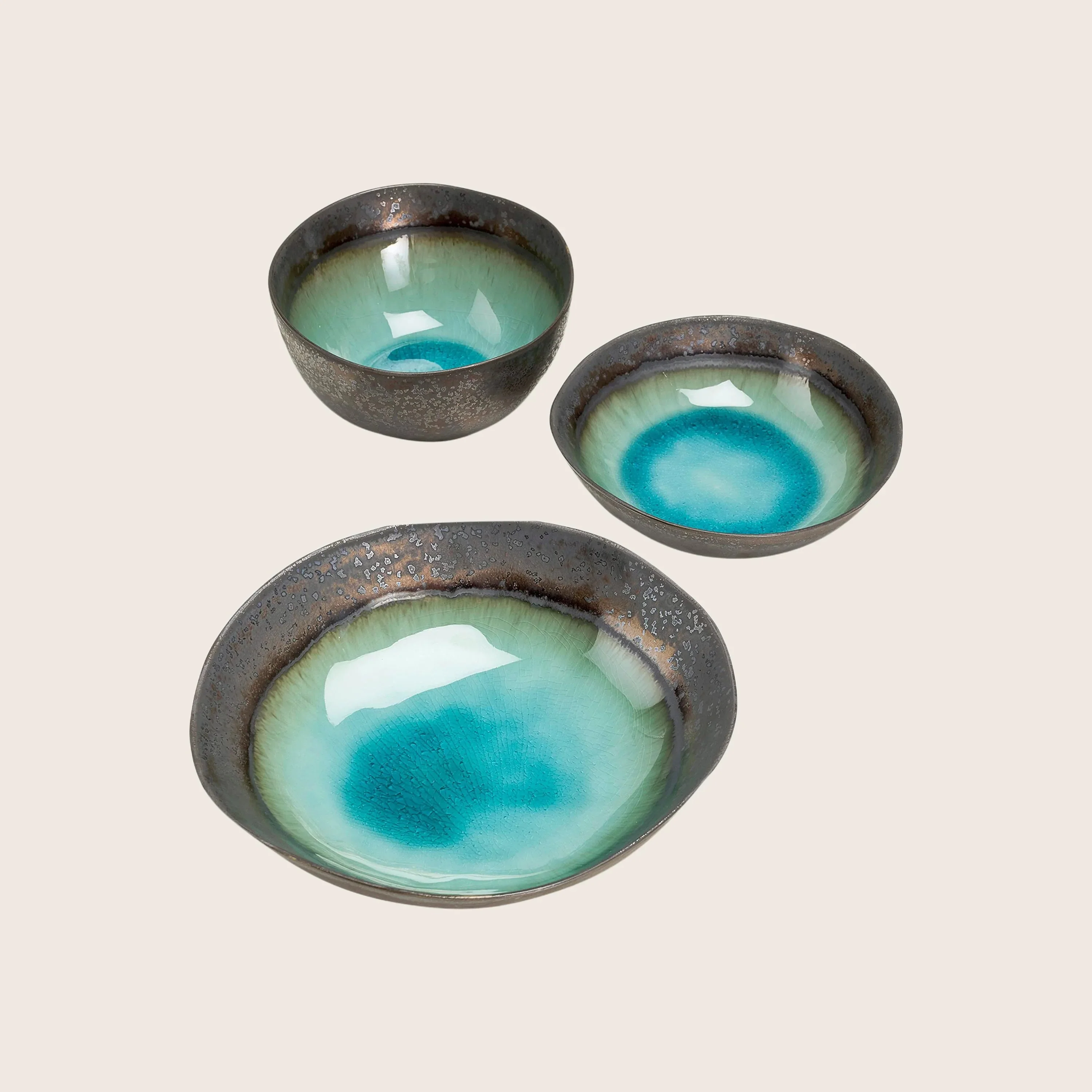 Glacier 9" Pasta/Serving Bowl - Image 8