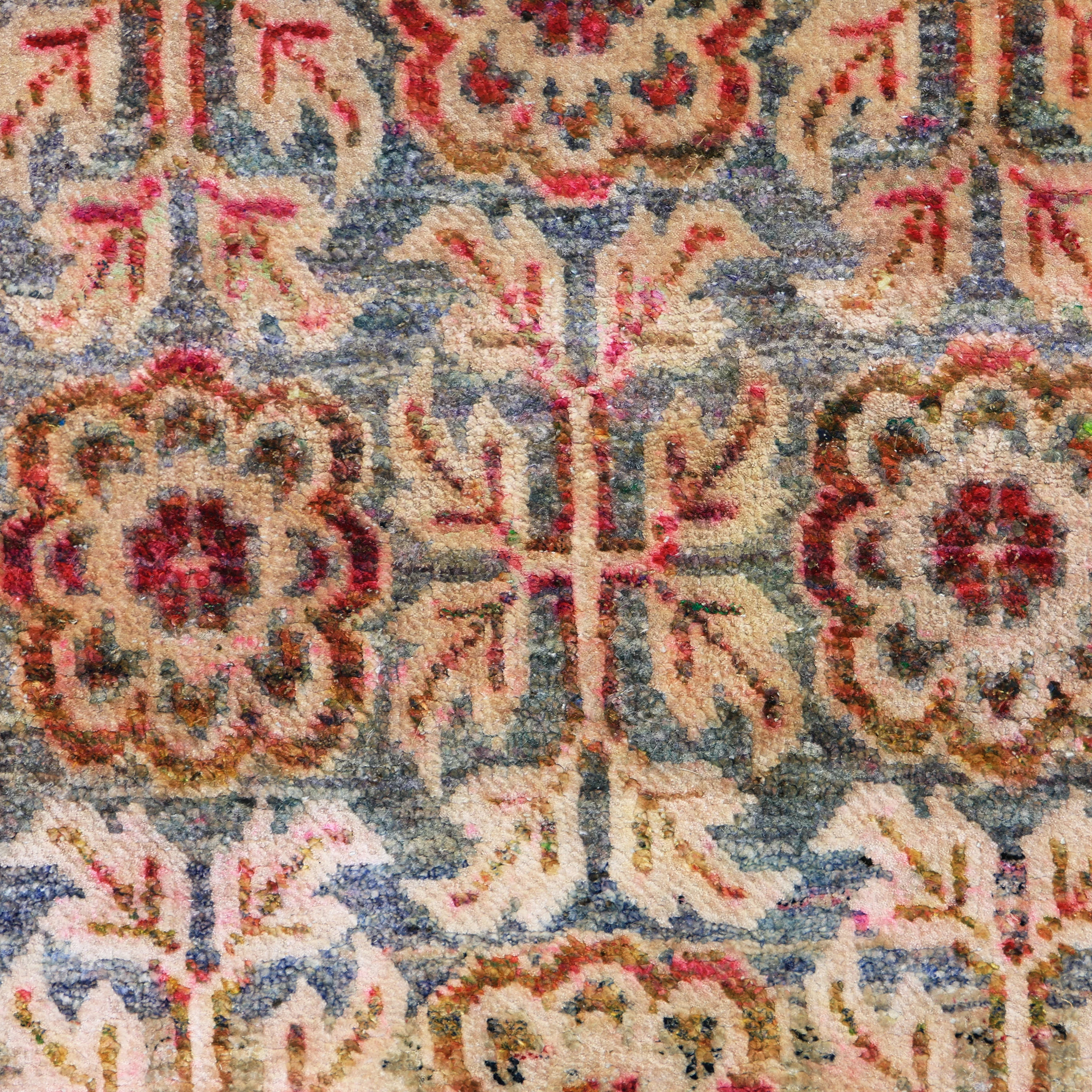 Pink Alchemy Contemporary Silk Runner - 3' x 17'11" - Image 5