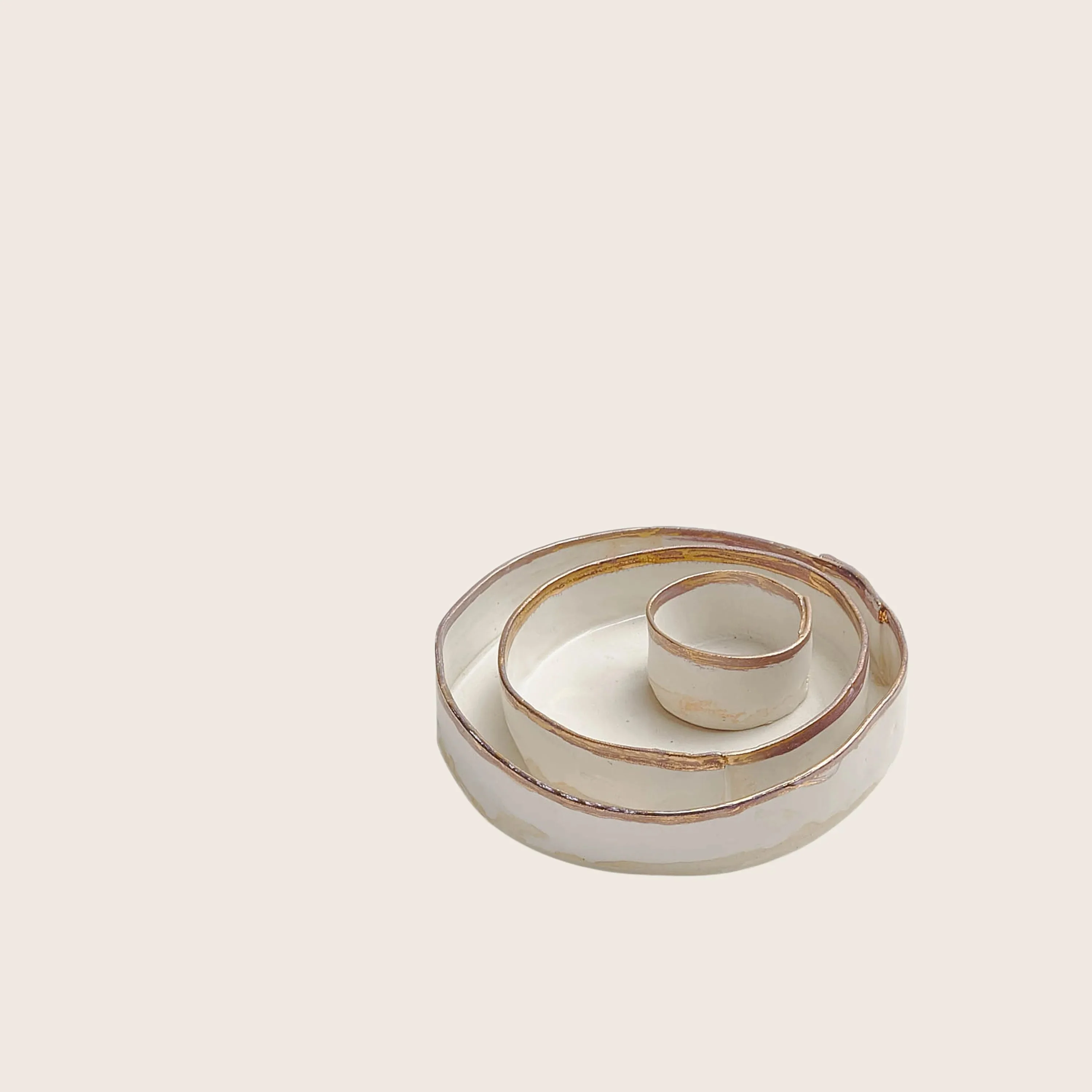 Pure Gold Round Dish - Image 2