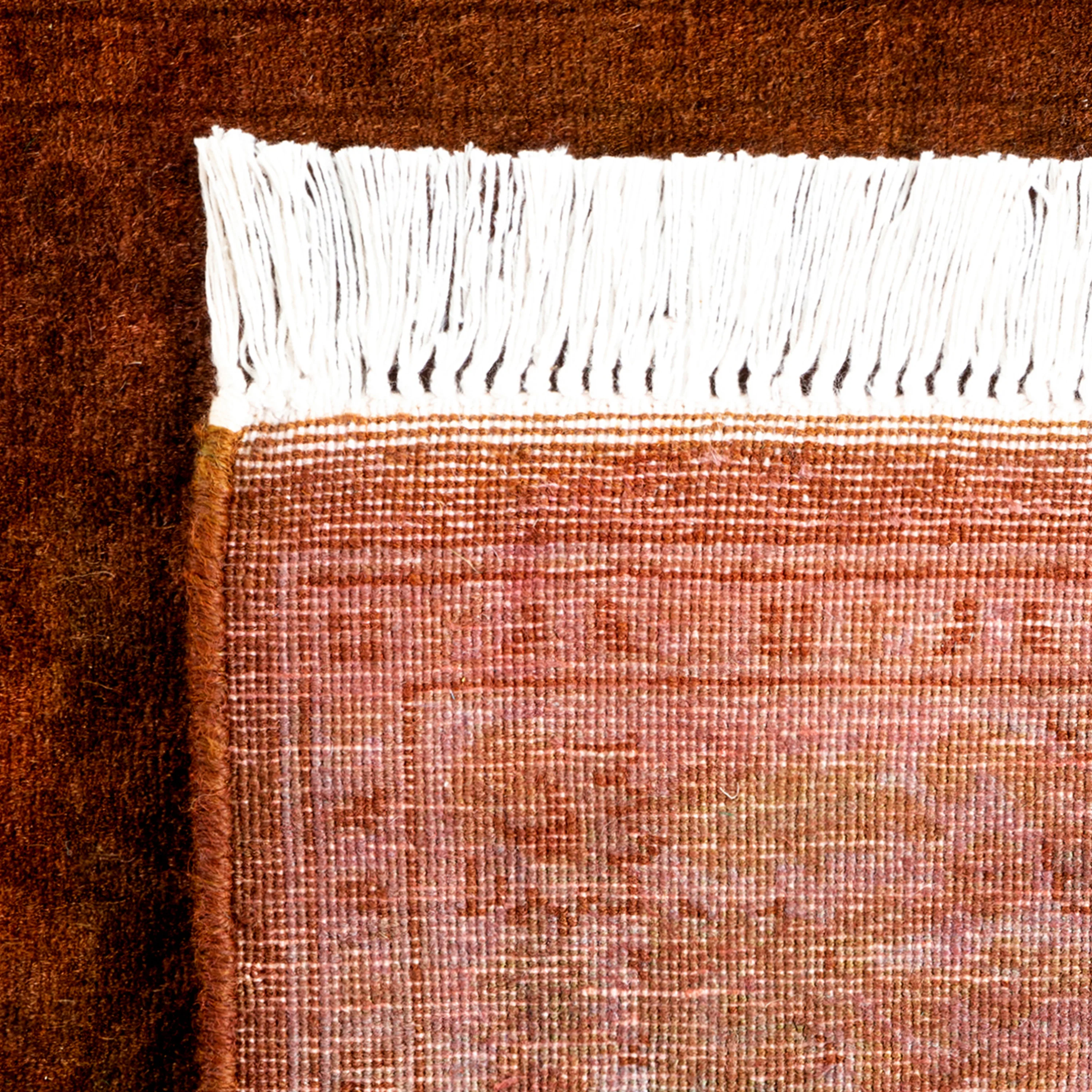 Brown Samsara Wool Runner - 2'7" x 12'4" - Image 6