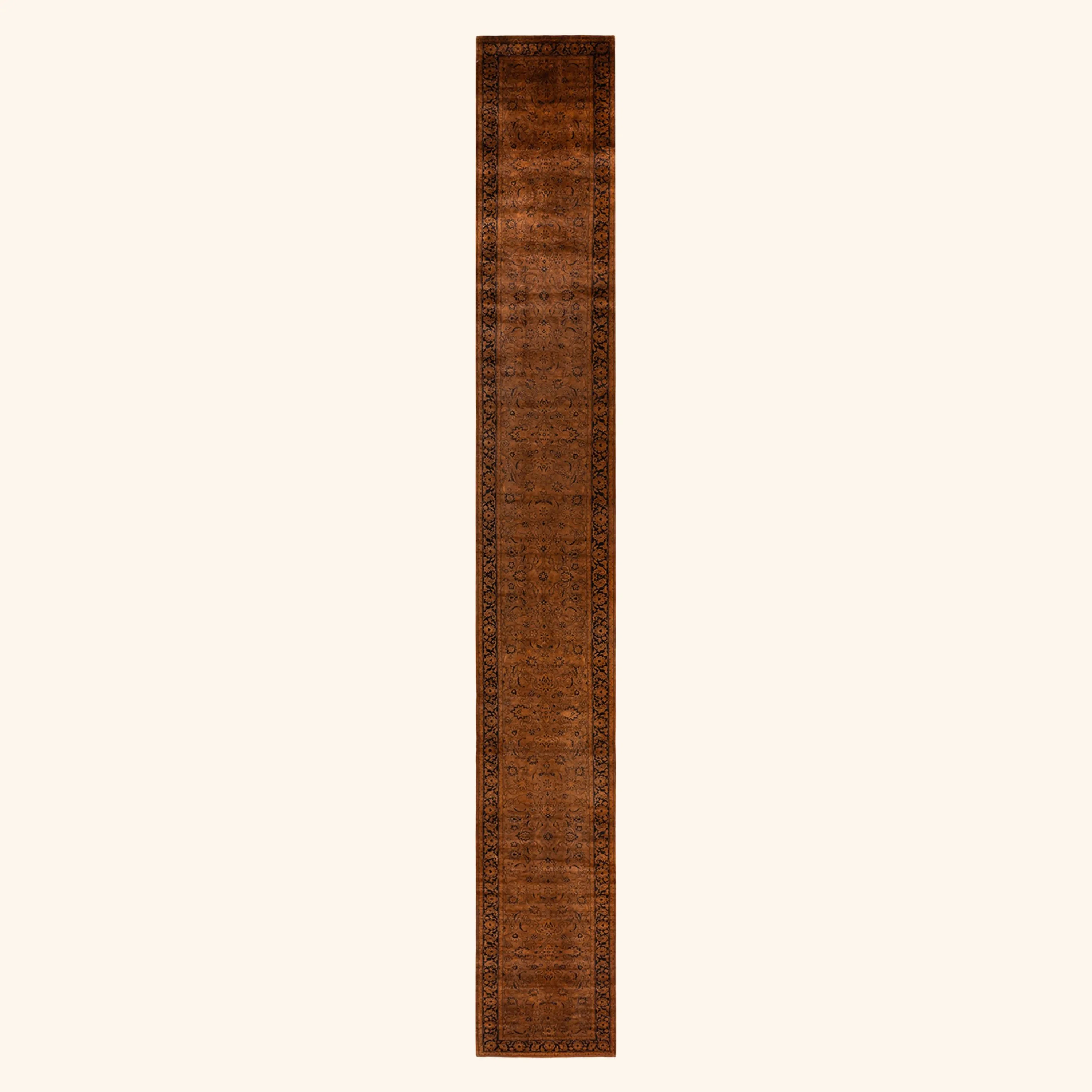 Gold Samsara Wool Runner - 2'8" x 21'3"