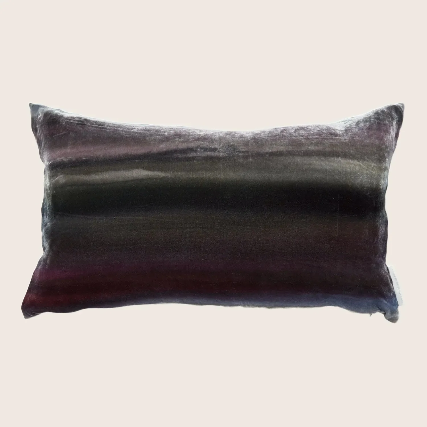 Gravity Velvet Lumbar Pillow Amethyst