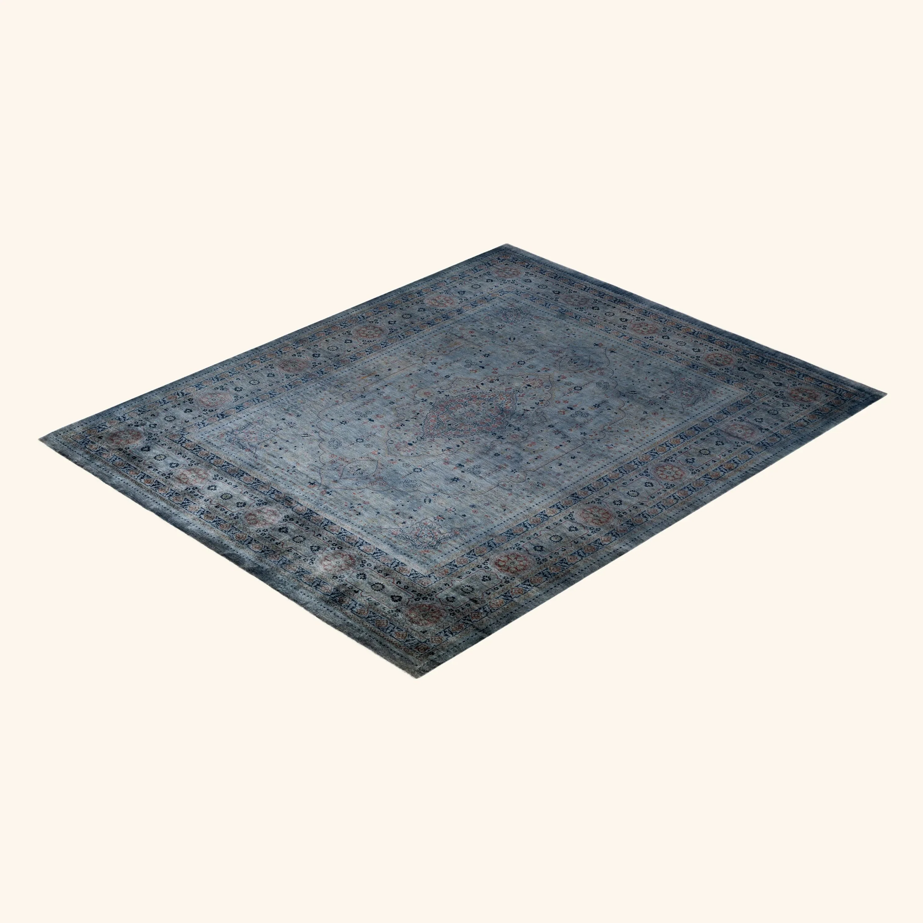 Grey Samsara Wool Rug - 8'2" x 10'1" - Image 8