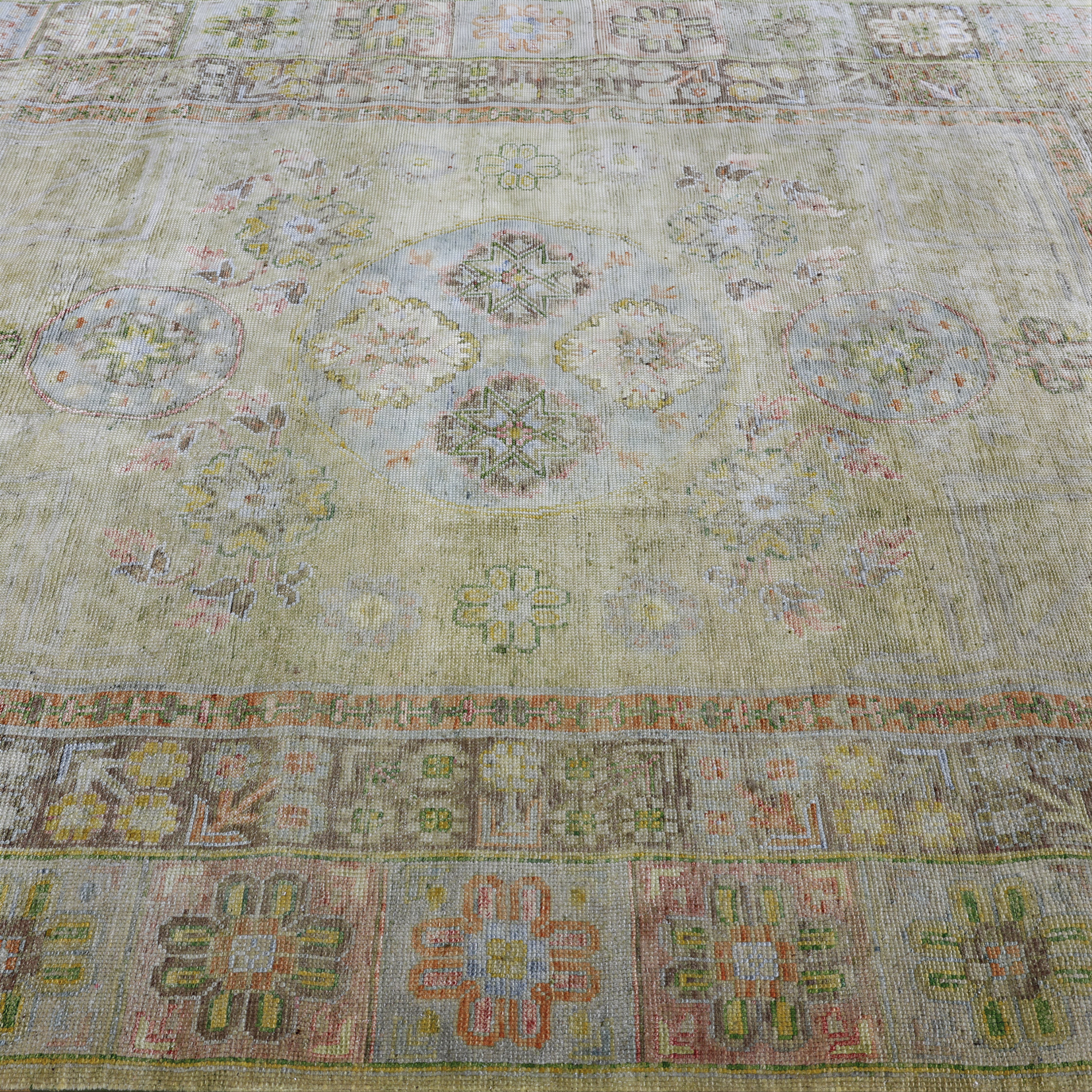 Green Alchemy Traditional Silk Rug - 8' x 10' - Image 6