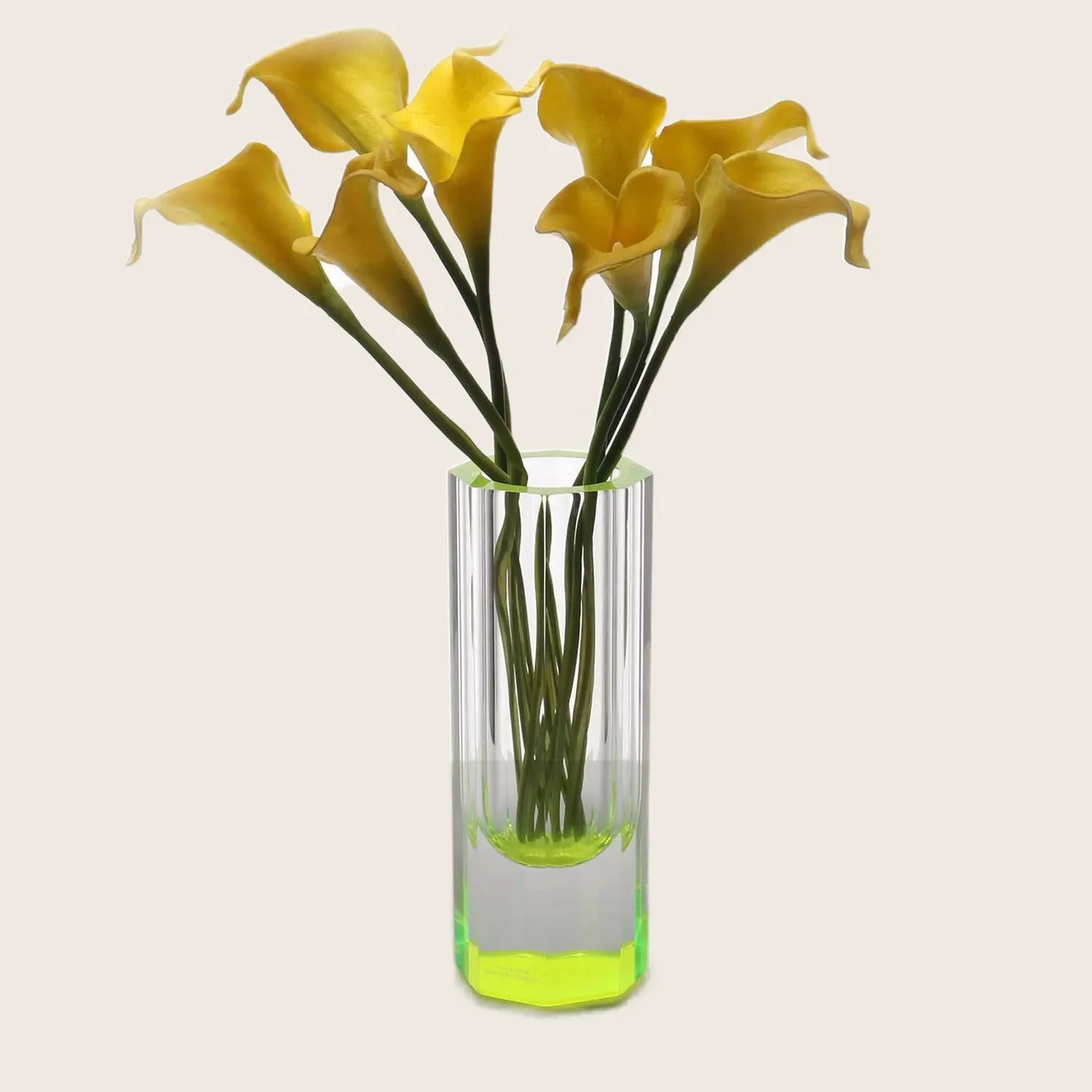Neon Green Bolt Vase - Image 3