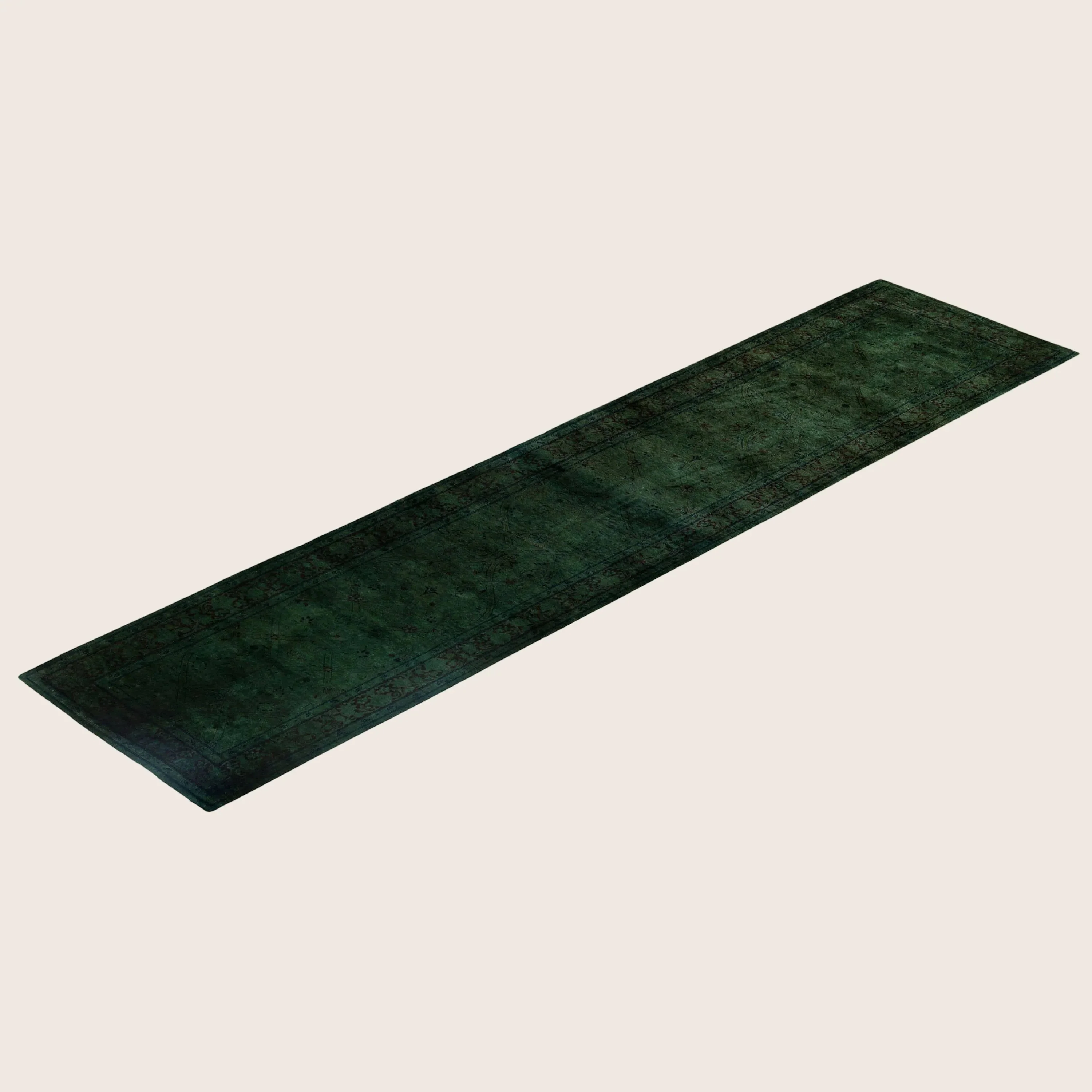 Green Samsara Wool Runner - 2'8" x 11'9" - Image 2