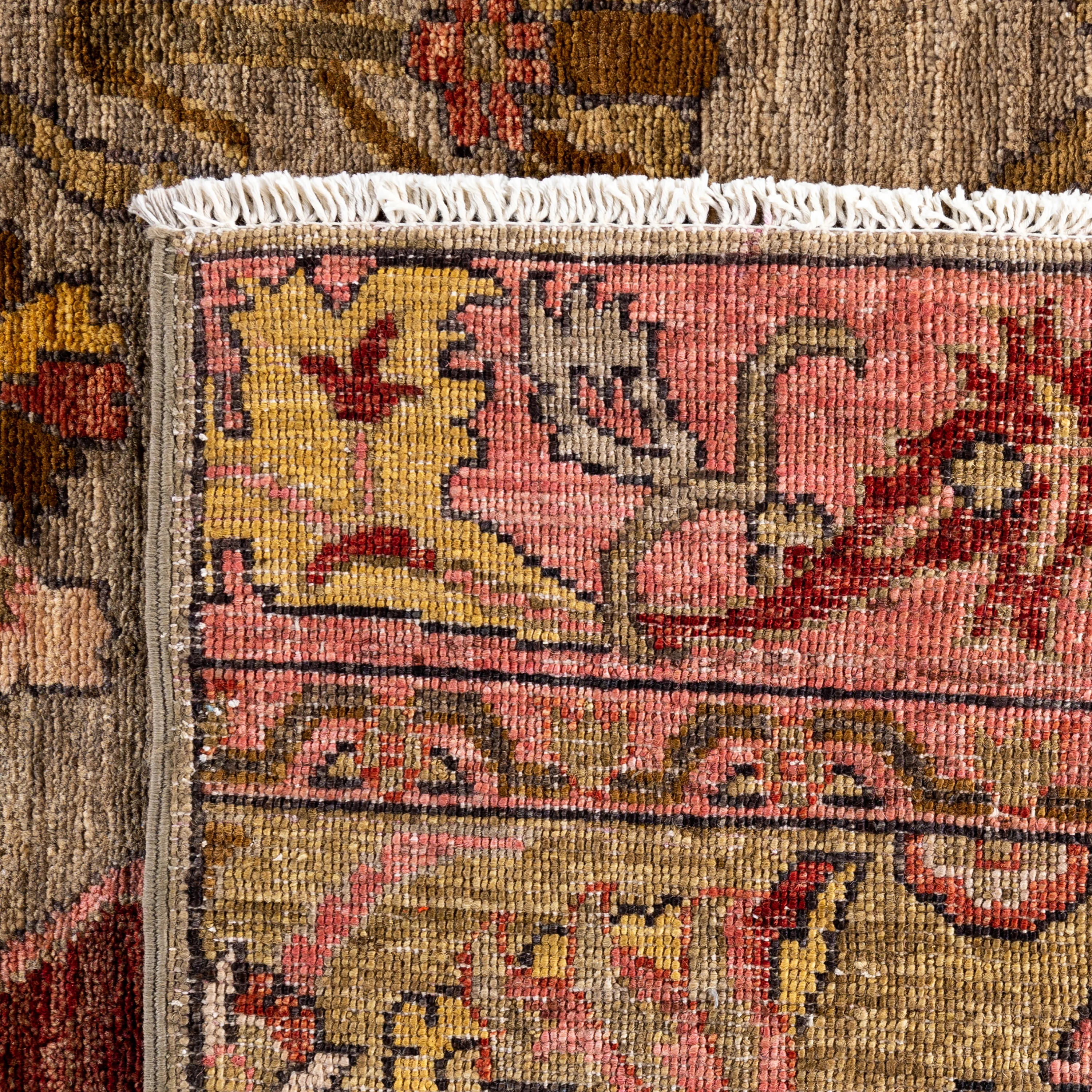 Multicolored Soluna Traditional Wool Rug - 8' x 9'11" - Image 5