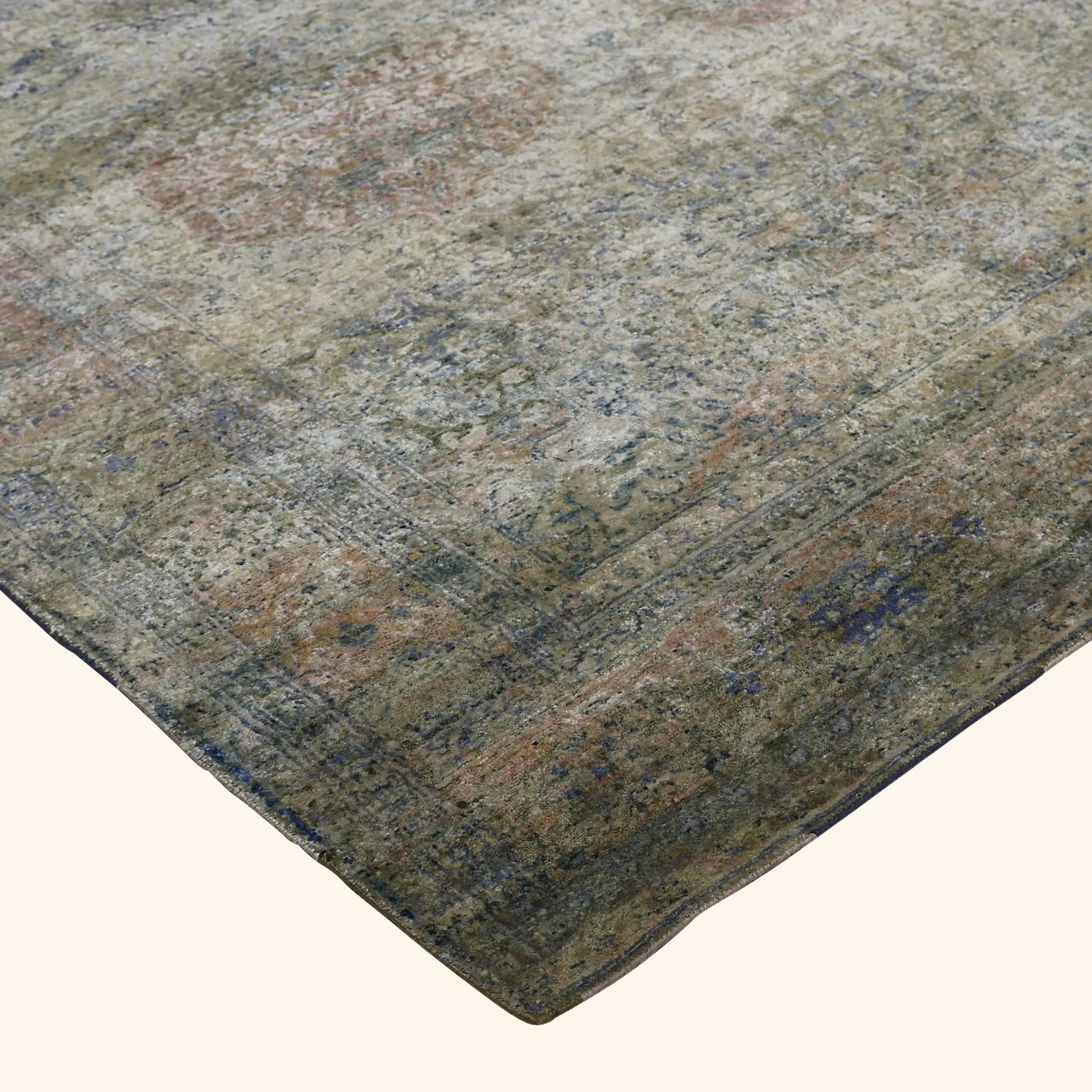 Grey Alchemy Traditional Silk Rug - 8' x 10' - Image 2