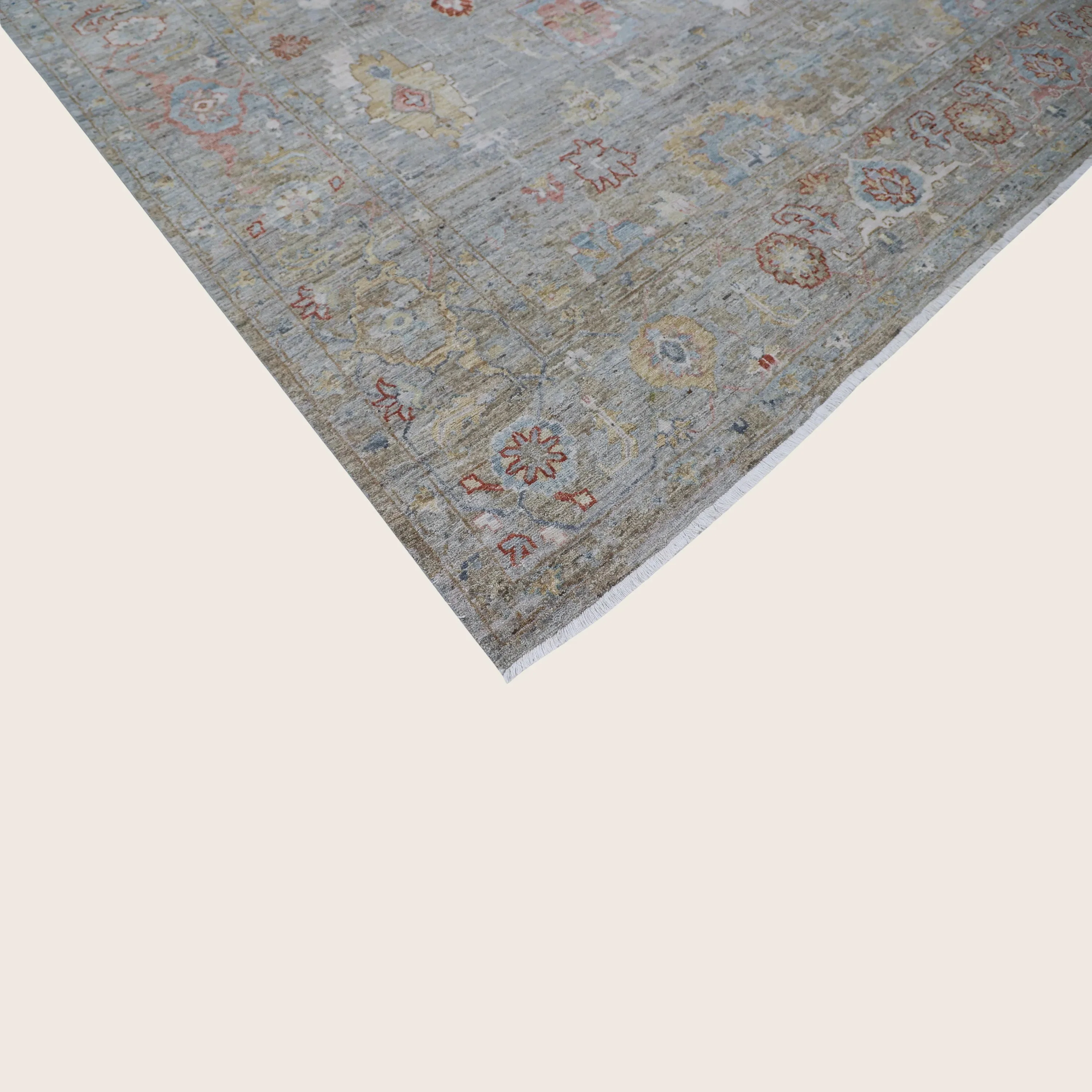 Grey Antique Revival Wool Rug - Image 12