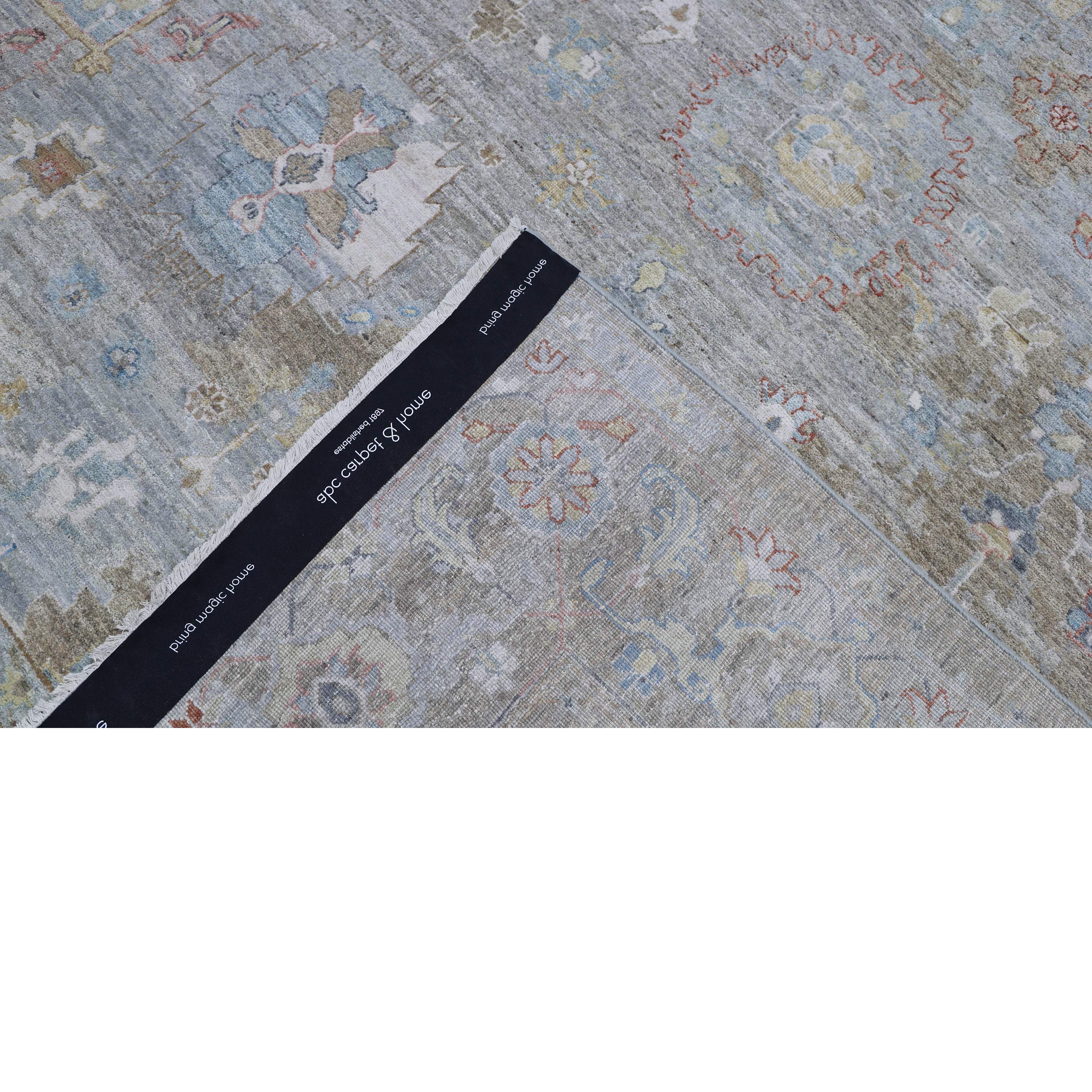 Grey Antique Revival Wool Rug - Image 4