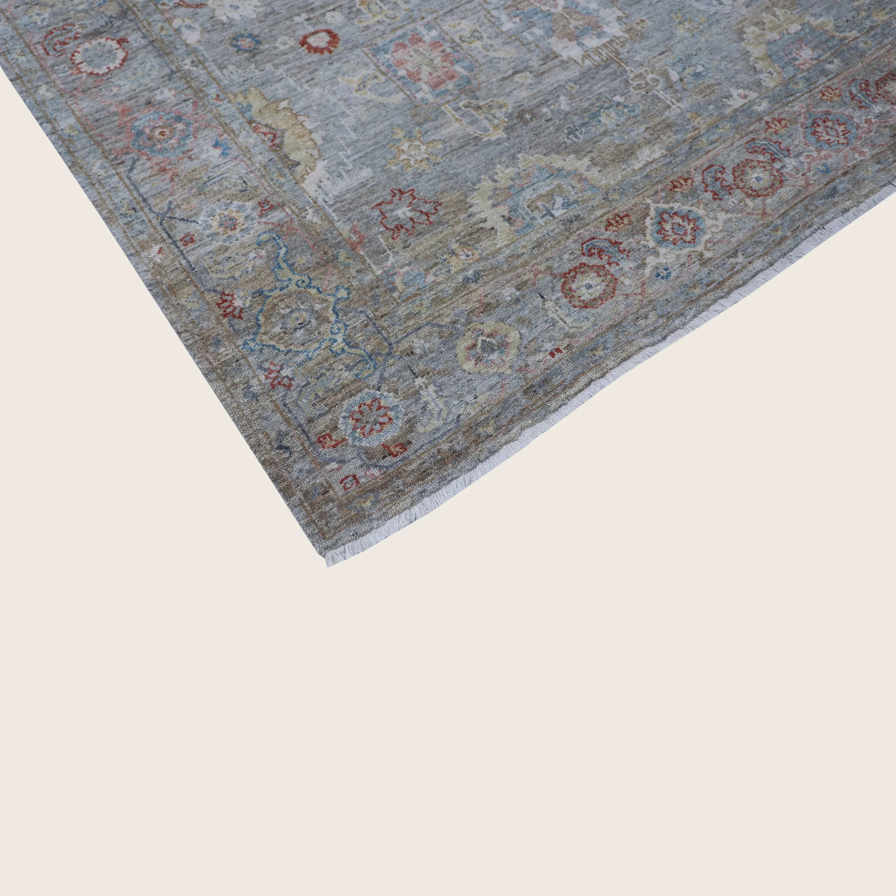 Grey Antique Revival Wool Rug - Image 48