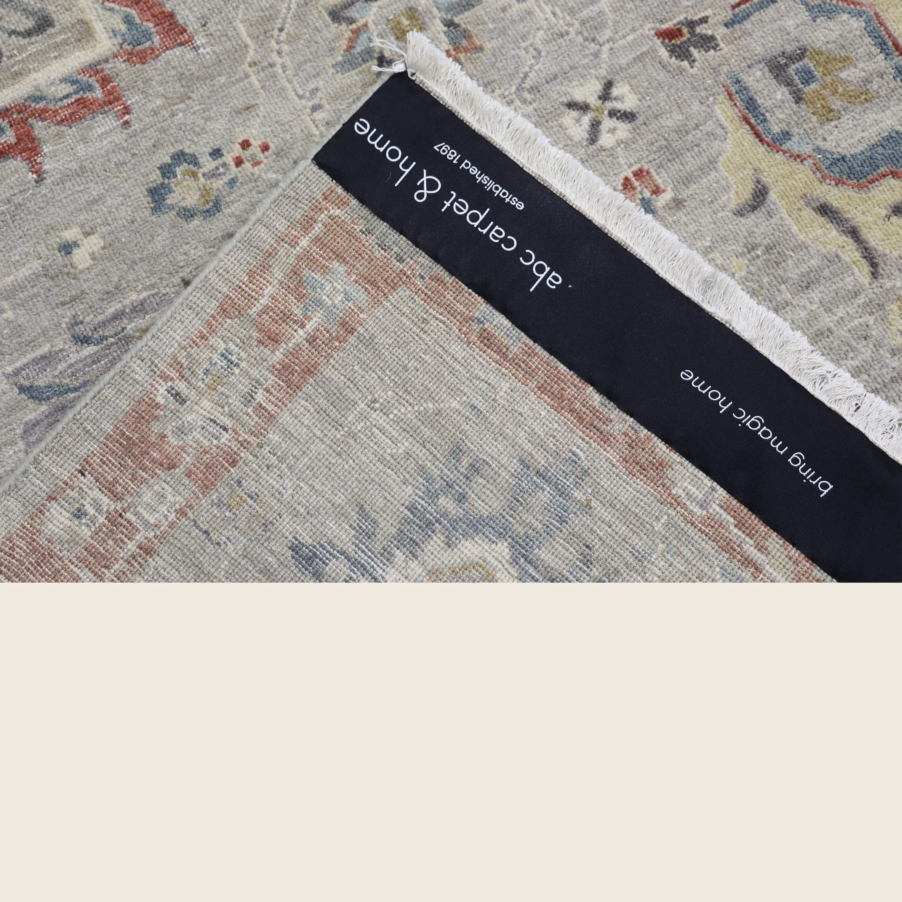 Grey Antique Revival Wool Rug - Image 7