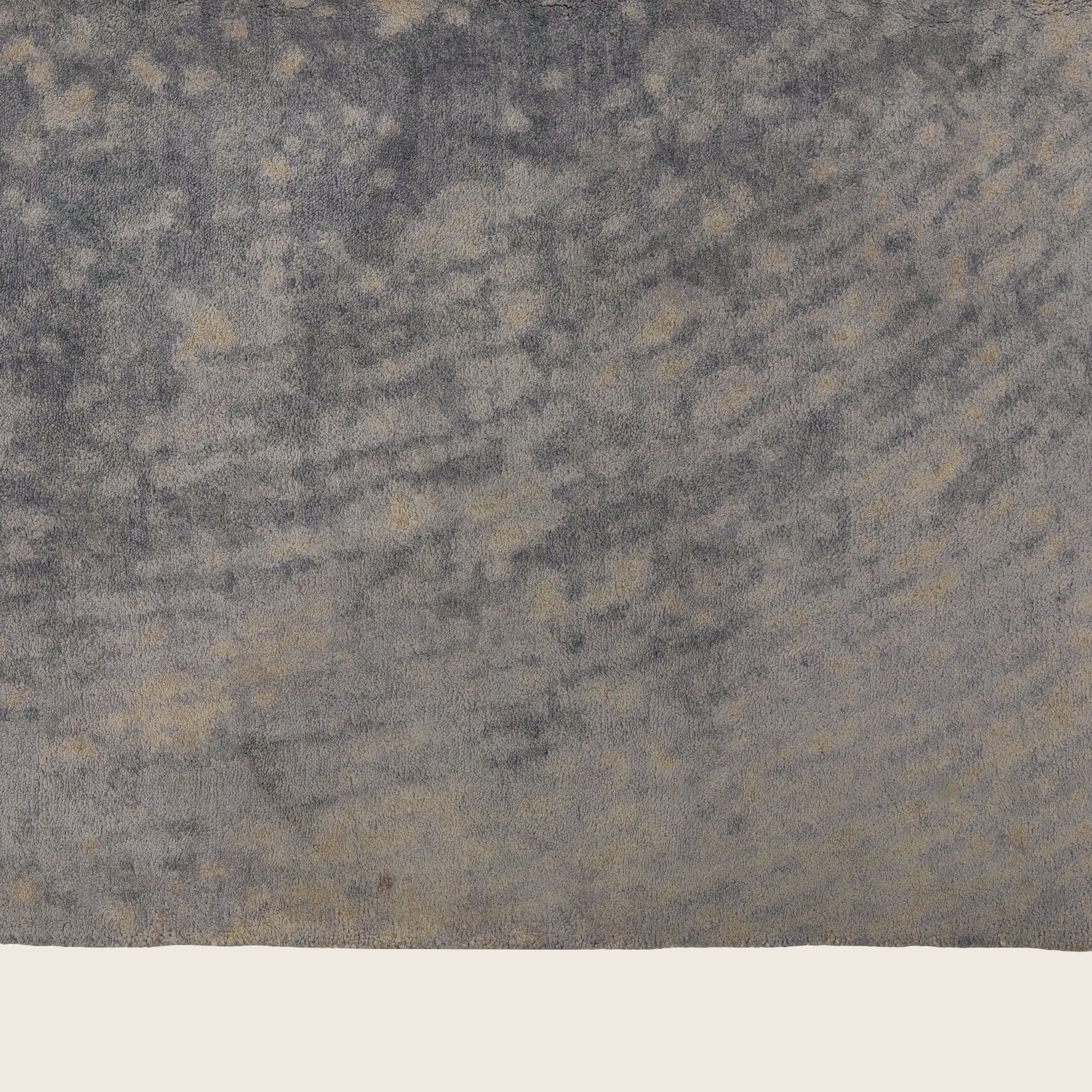Grey Contemporary Silk Rug - 8' x 10' - Image 5