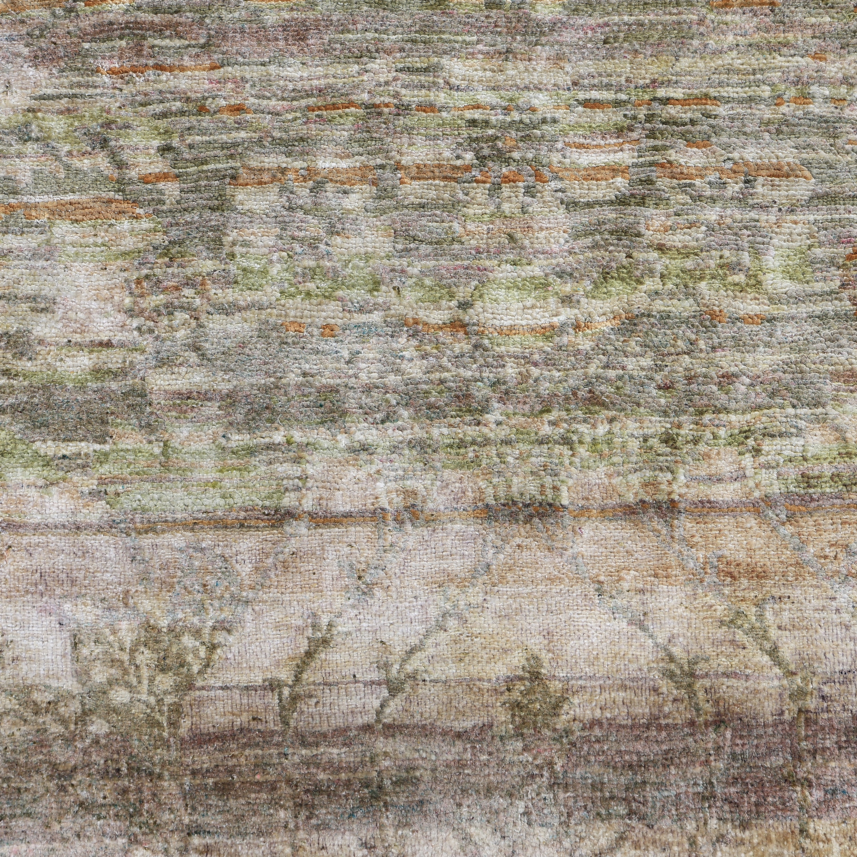 Grey & Gold Alchemy Transitional Silk Rug - 3'11" x 5'10" - Image 5